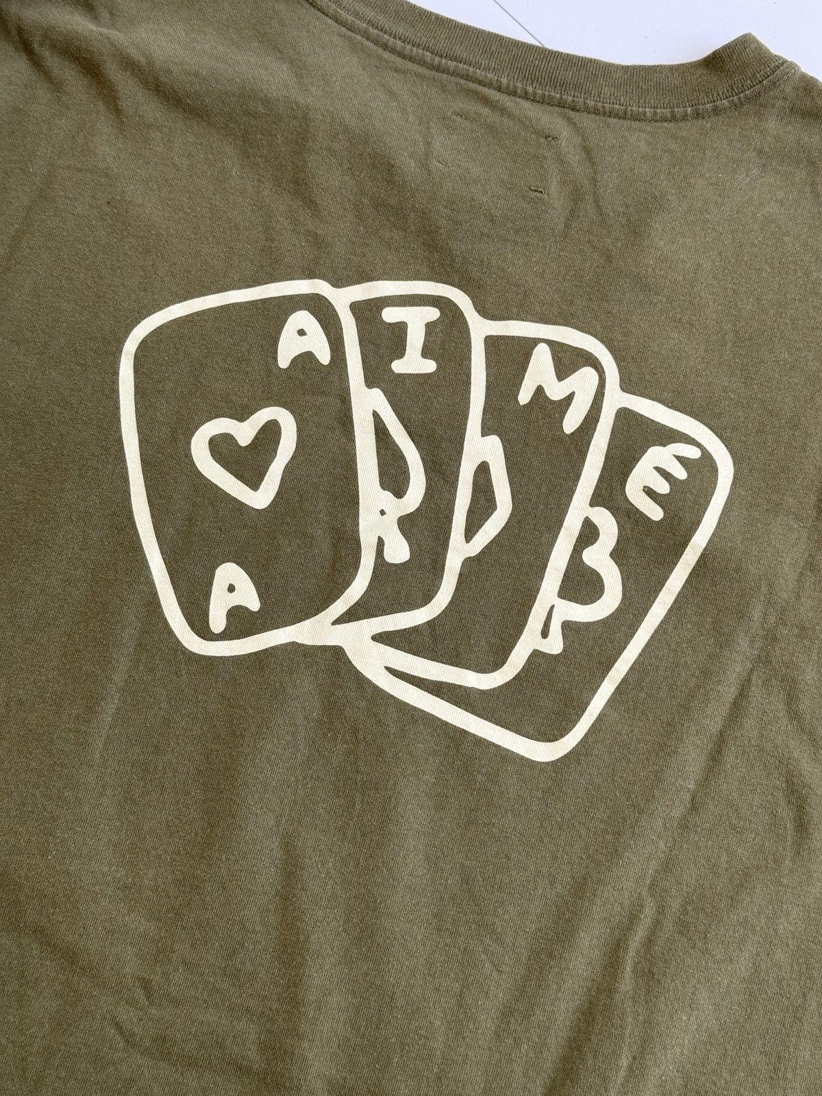 Aime Leon Dore Aime Leon Dore ALD Mens Casino LS Tee Green Size L Large Size US L / EU 52-54 / 3 - 6 Thumbnail