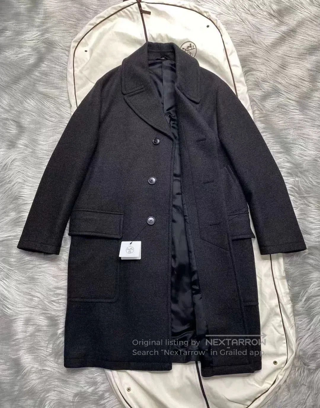 Hermes Hermes Autumn Winter Wool Coat. Size US M / EU 48-50 / 2 - 2 Thumbnail
