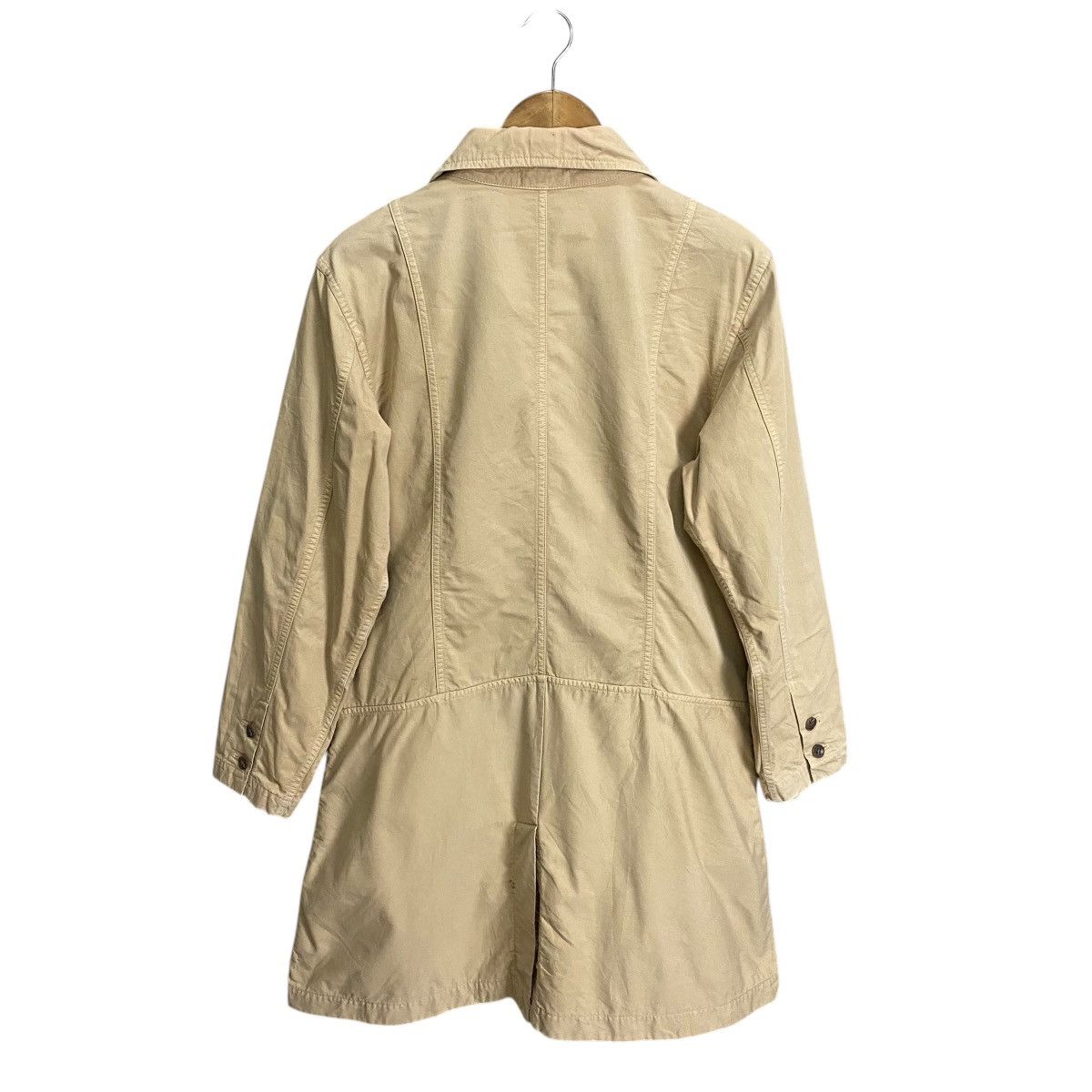 Designer × Issey Miyake × Japanese Brand Plantation by issey miyake trench coat stand collar Size US M / EU 48-50 / 2 - 3 Thumbnail