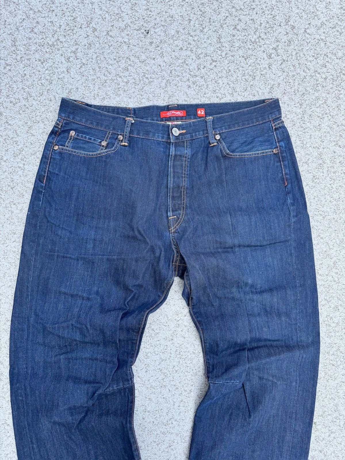 Ed Hardy × Vintage Vintage Baggy Ed Hardy Embroidered Denim Size US 42 / EU 58 - 7 Thumbnail