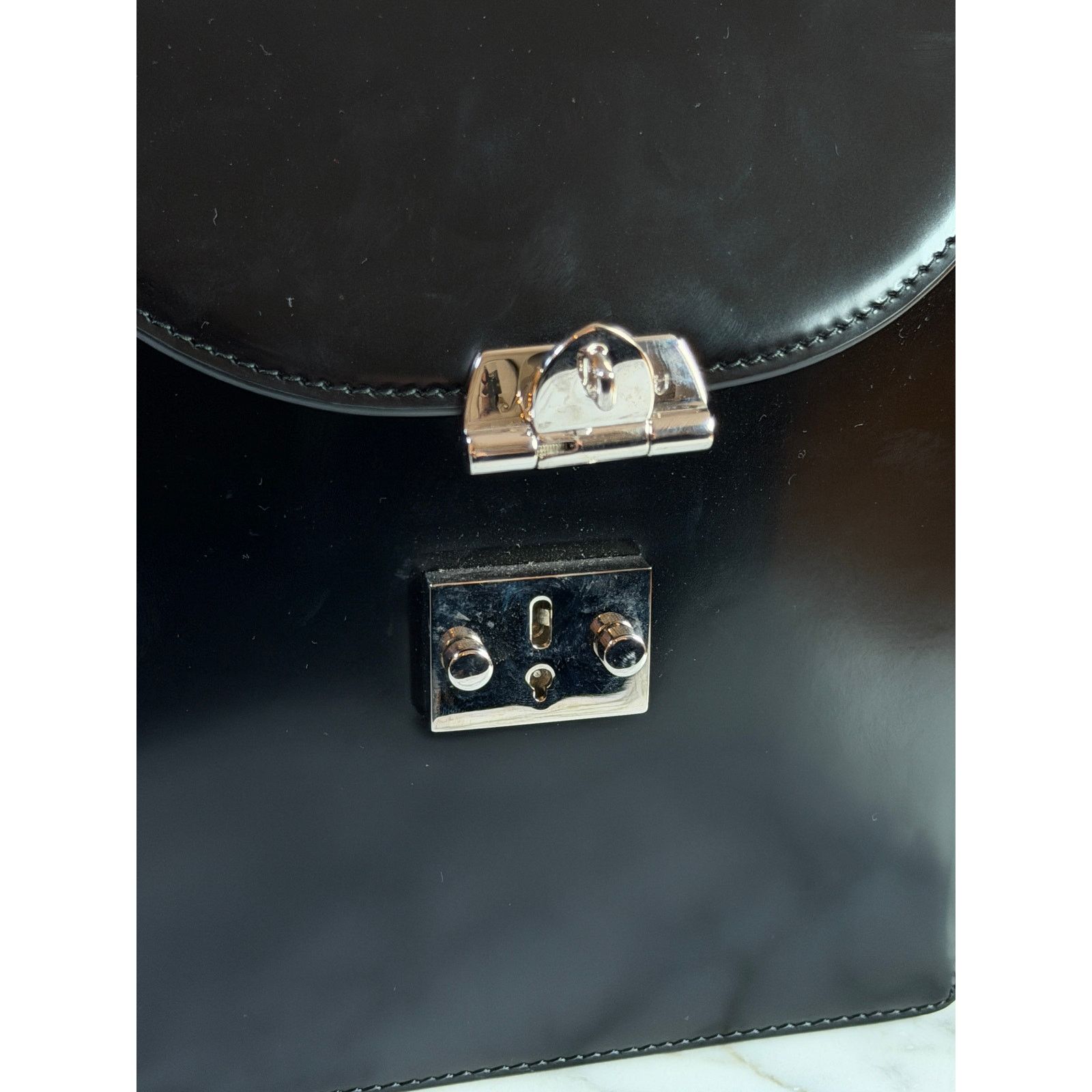 Mark Cross Mark Cross NWOT Black Leather Crossbody Size ONE SIZE - 7 Thumbnail