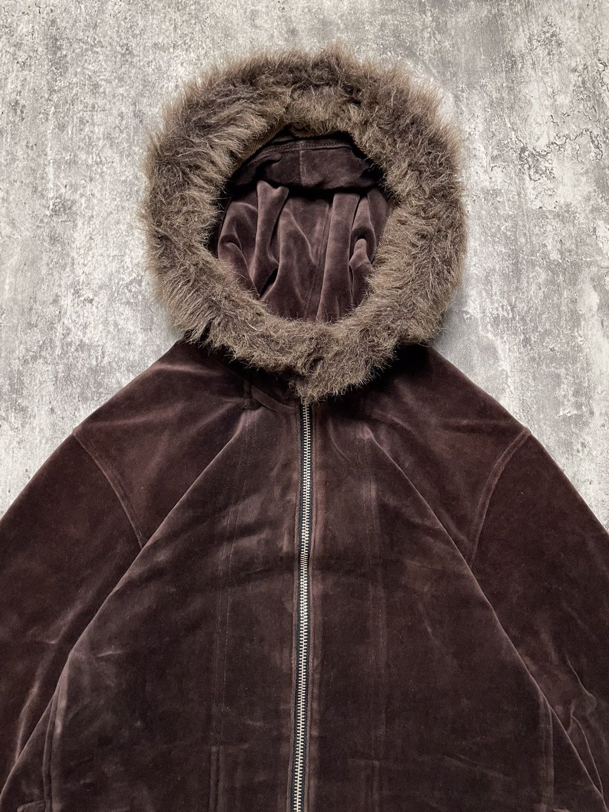 If Six Was Nine Michael Klein Homme Velvet Fur Hoodie ifsixwasnine lgb style Size US M / EU 48-50 / 2 - 2 Thumbnail