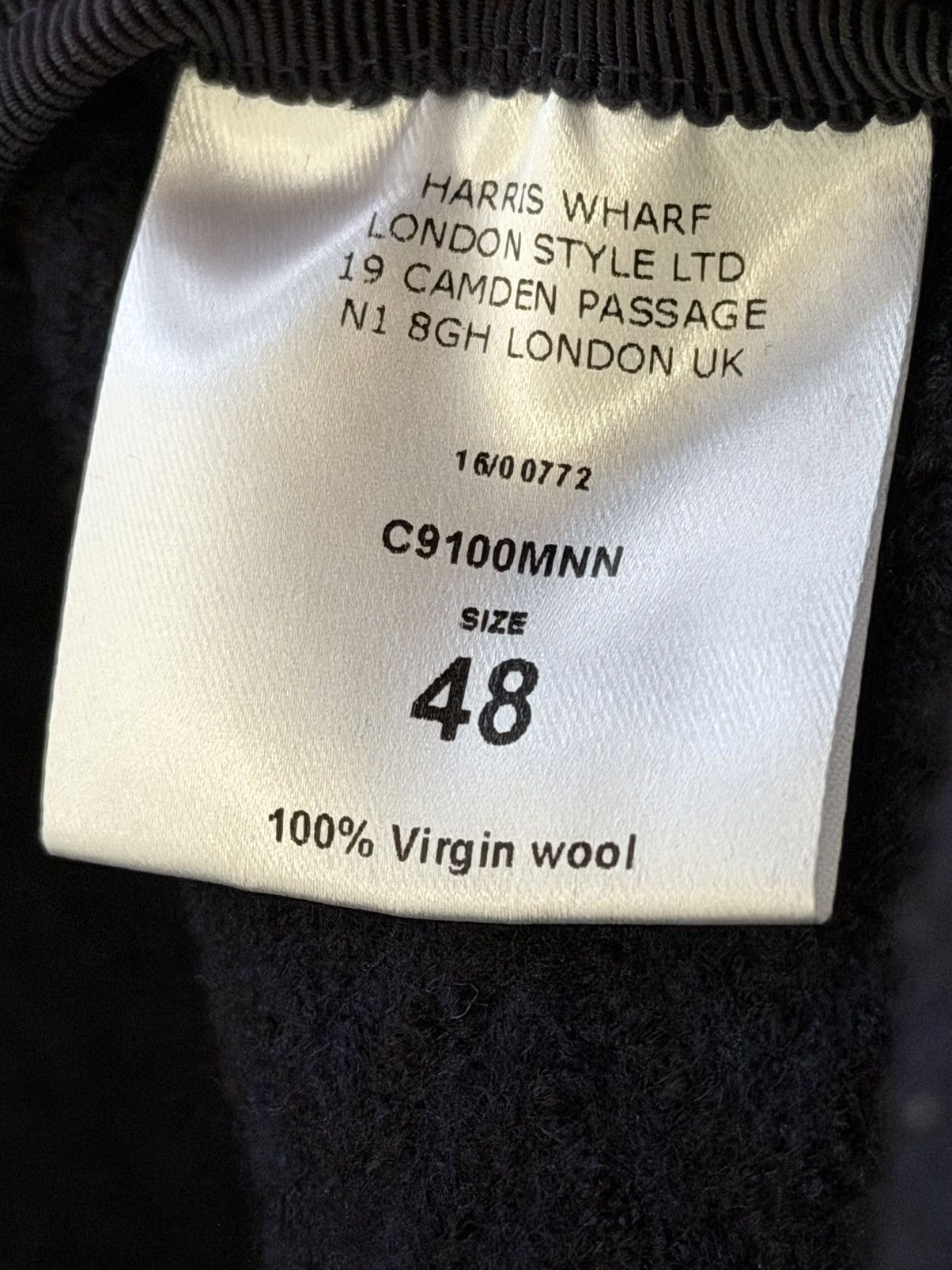 Harris Wharf London Harris Wharf London Coat Size US M / EU 48-50 / 2 - 9 Thumbnail