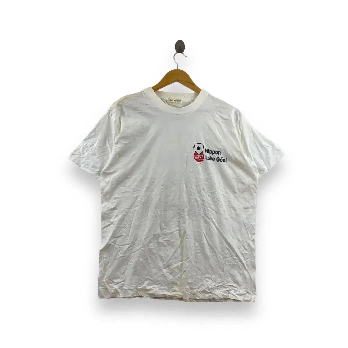 Vintage Vintage 2002 JAPAN WORLD CUP Champion Crest Logo Tee Size US L / EU 52-54 / 3 - 3 Thumbnail