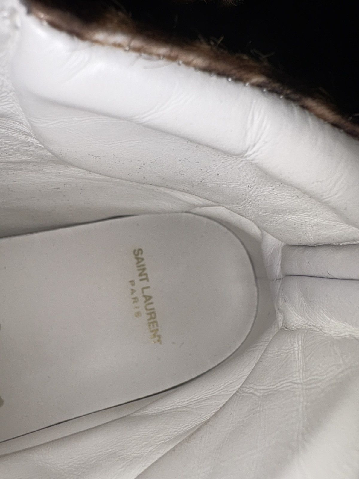 Saint Laurent Paris Saint Laurent Joe Pony Hair Calf Cheetah Zebra Sneaker Shoe Size US 9.5 / EU 42-43 - 7 Thumbnail