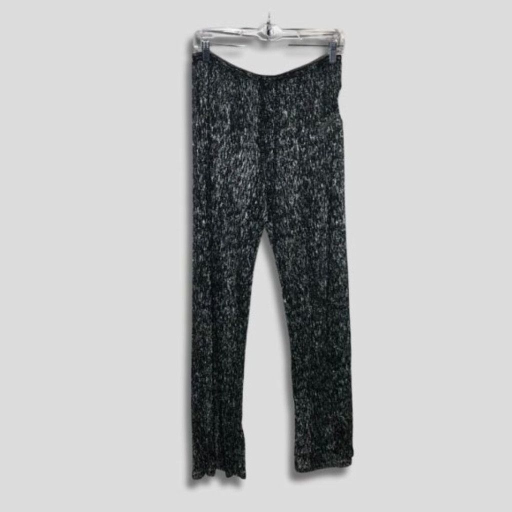 Forever 21 Cover Up Pants Disco Sequin High-Rise Silver/Black S Size 27" / US 4 / IT 40 - 1 Thumbnail