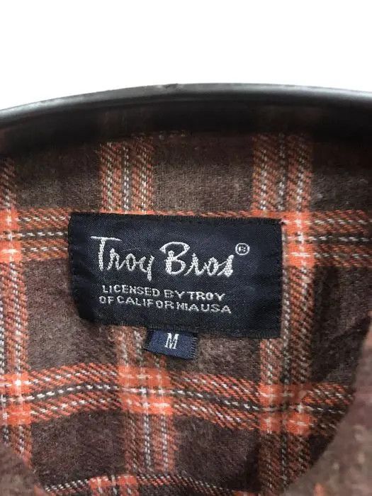 Flannel × Vintage Vintage Troy Bros Plaid Tartan Flannel Shirt 👕 Size US S / EU 44-46 / 1 - 3 Thumbnail