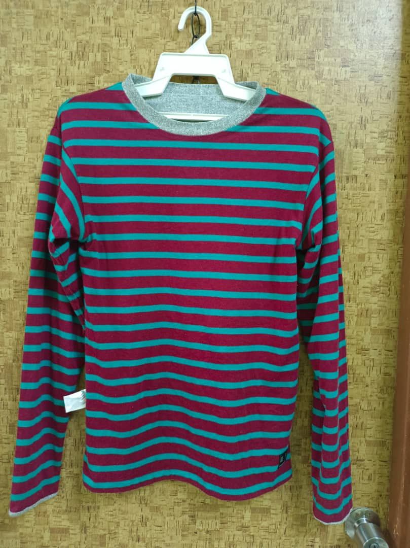 Manastash Rare Vintage MANASTASH Reversible LS Tee Shirt Size US S / EU 44-46 / 1 - 3 Thumbnail