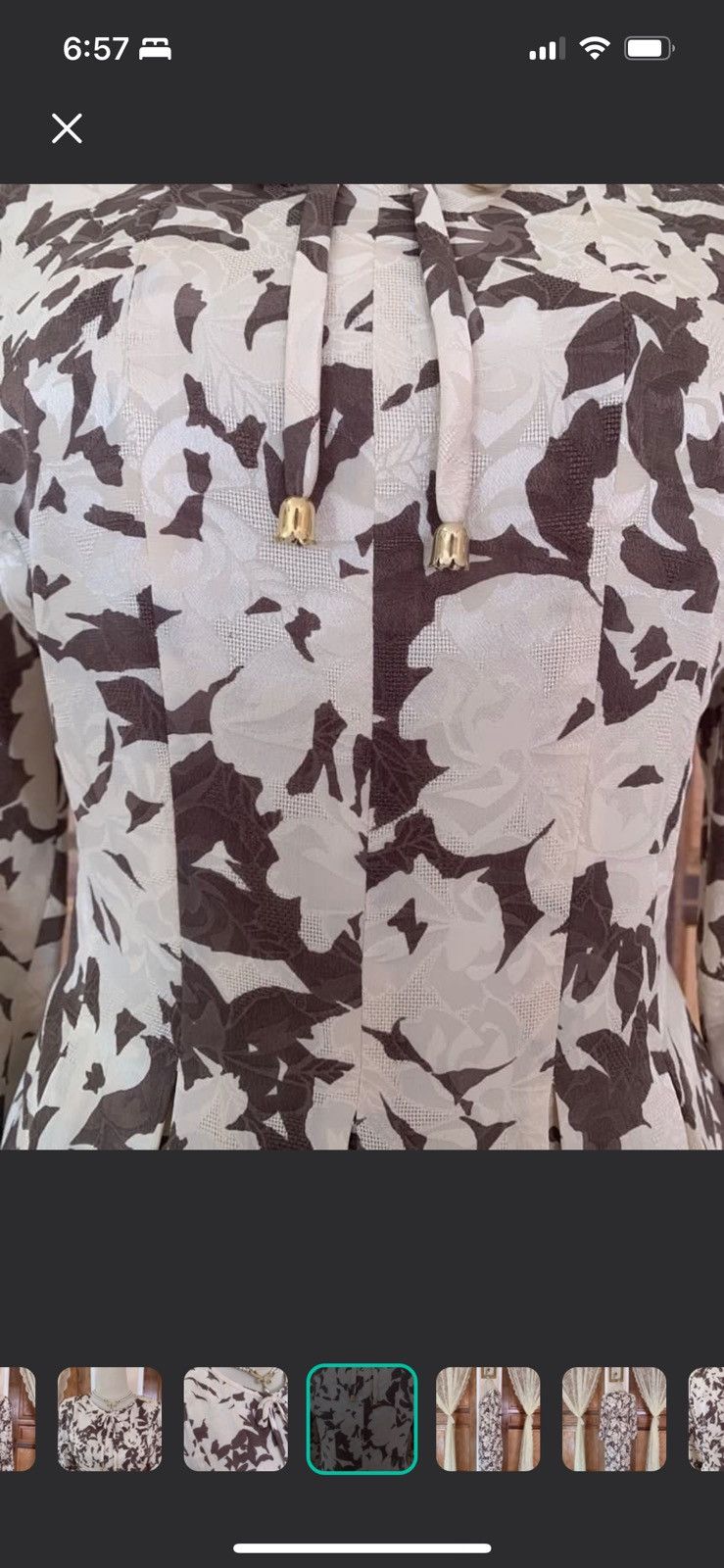 Pierre Balmain Pierre Balmain Vintage Silk Dress Size M / US 6-8 / IT 42-44 - 5 Thumbnail