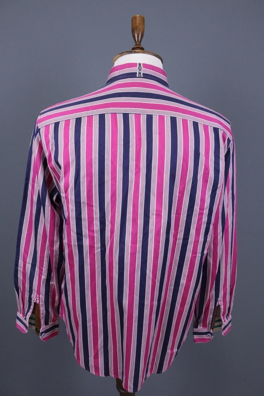 Robert Graham Robert Graham Tailored Fit Striped Long Sleeve Shirt L Size US L / EU 52-54 / 3 - 9 Thumbnail