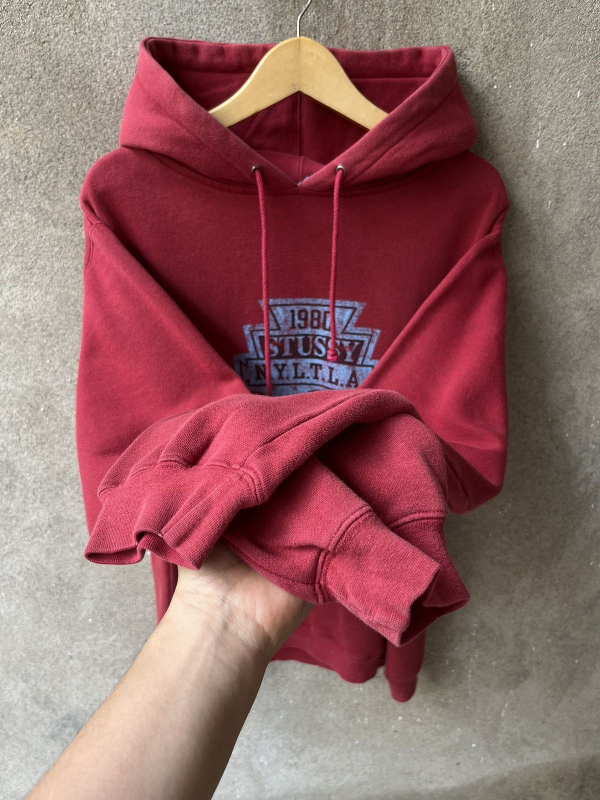 Stussy Vintage 1990s stussy hoodie nyltla Size US M / EU 48-50 / 2 - 4 Thumbnail