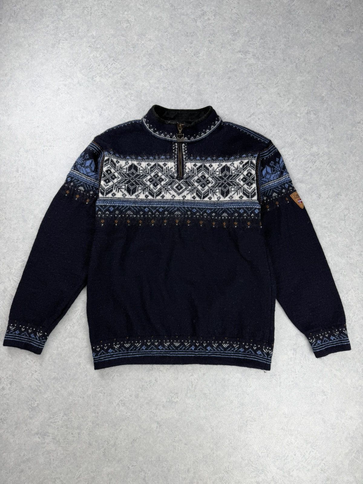 Dale Of Norway Dale of Norway Nordic Wool Half Zip Sweater Size S Size US S / EU 44-46 / 1 - 2 Thumbnail