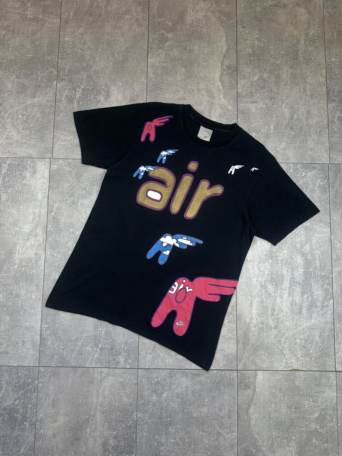 Other Nike Air Vintage Overprint Logo Tee Size US M / EU 48-50 / 2 - 1 Thumbnail