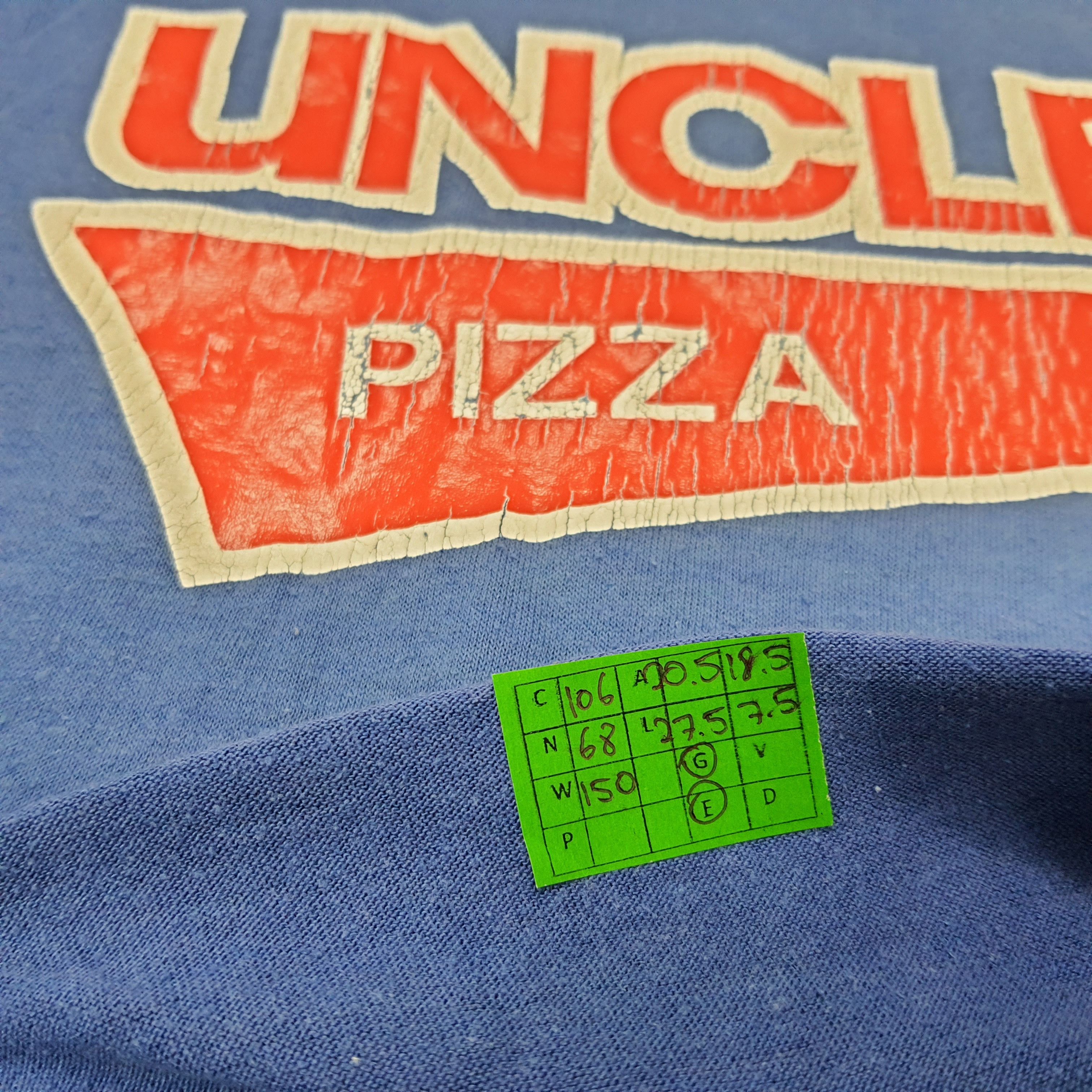 Vintage Vintage Uncle Al's Pizza USA T-shirt Size US M / EU 48-50 / 2 - 8 Thumbnail