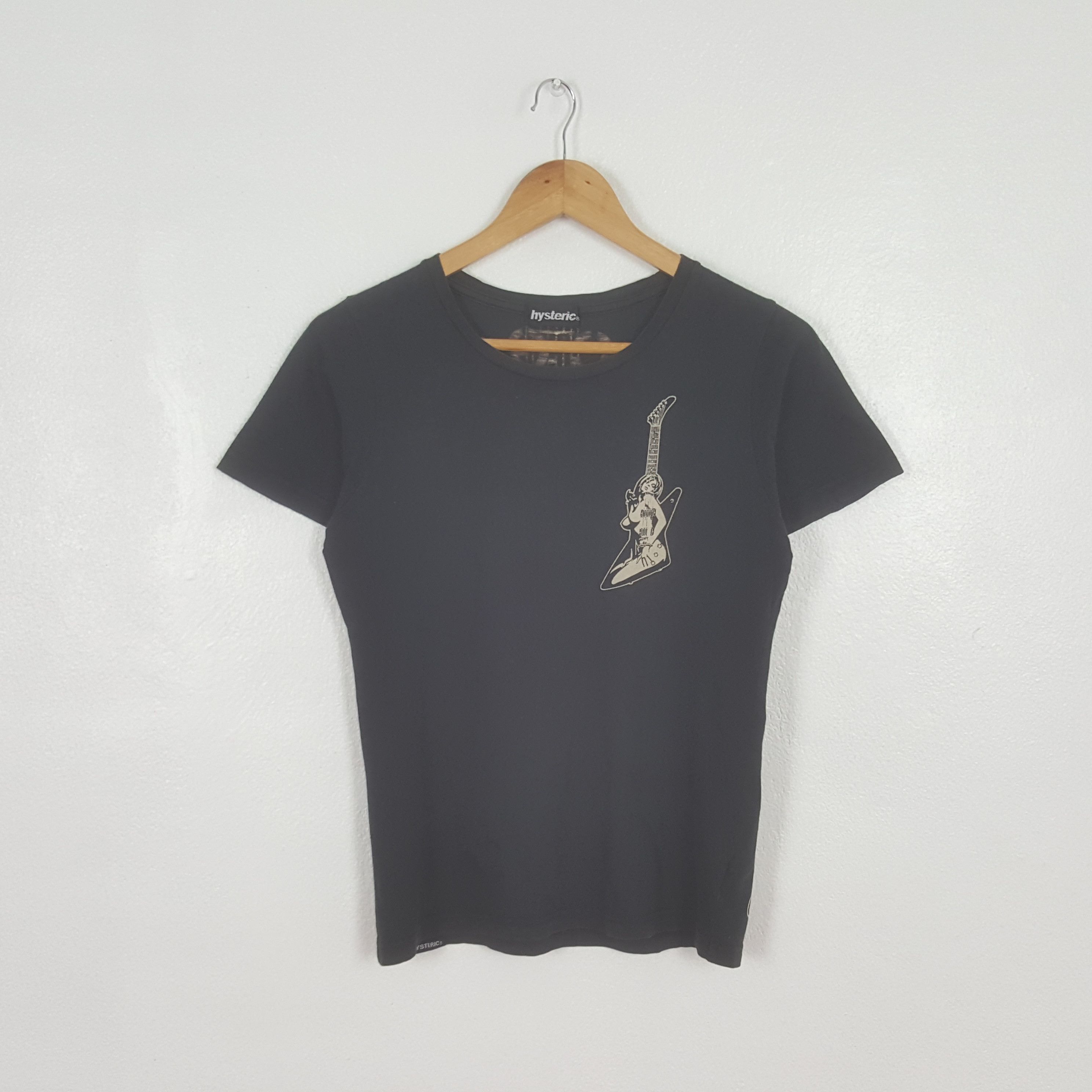 Hysteric Glamour Vintage Hysteric Glamour Japanese Guitar Tshirt C319N79 Size S / US 4 / IT 40 - 3 Thumbnail