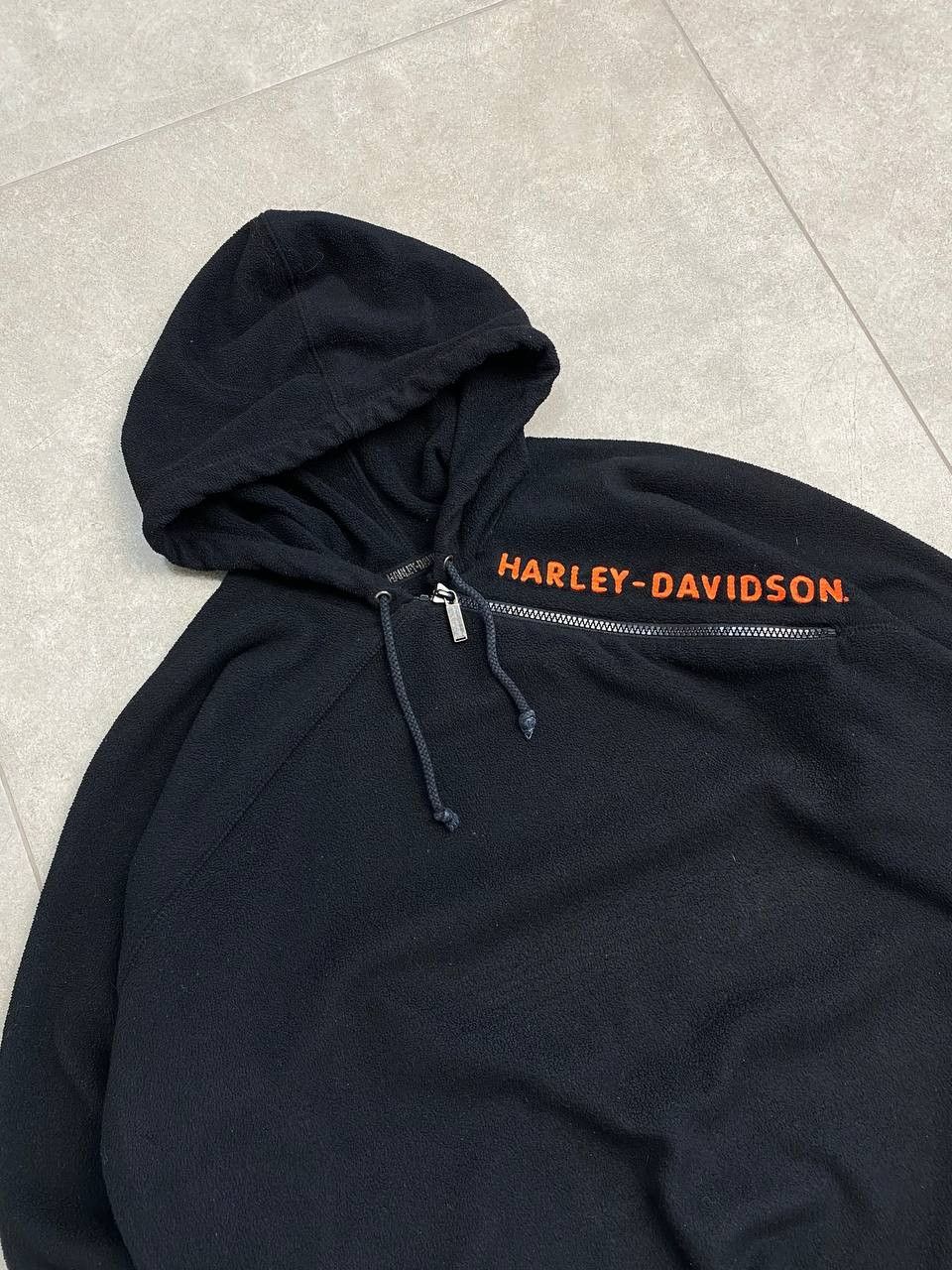 Harley Davidson Harley Davidson H-D Fleece Zip Vintage Hoodie Size M / US 6-8 / IT 42-44 - 6 Thumbnail