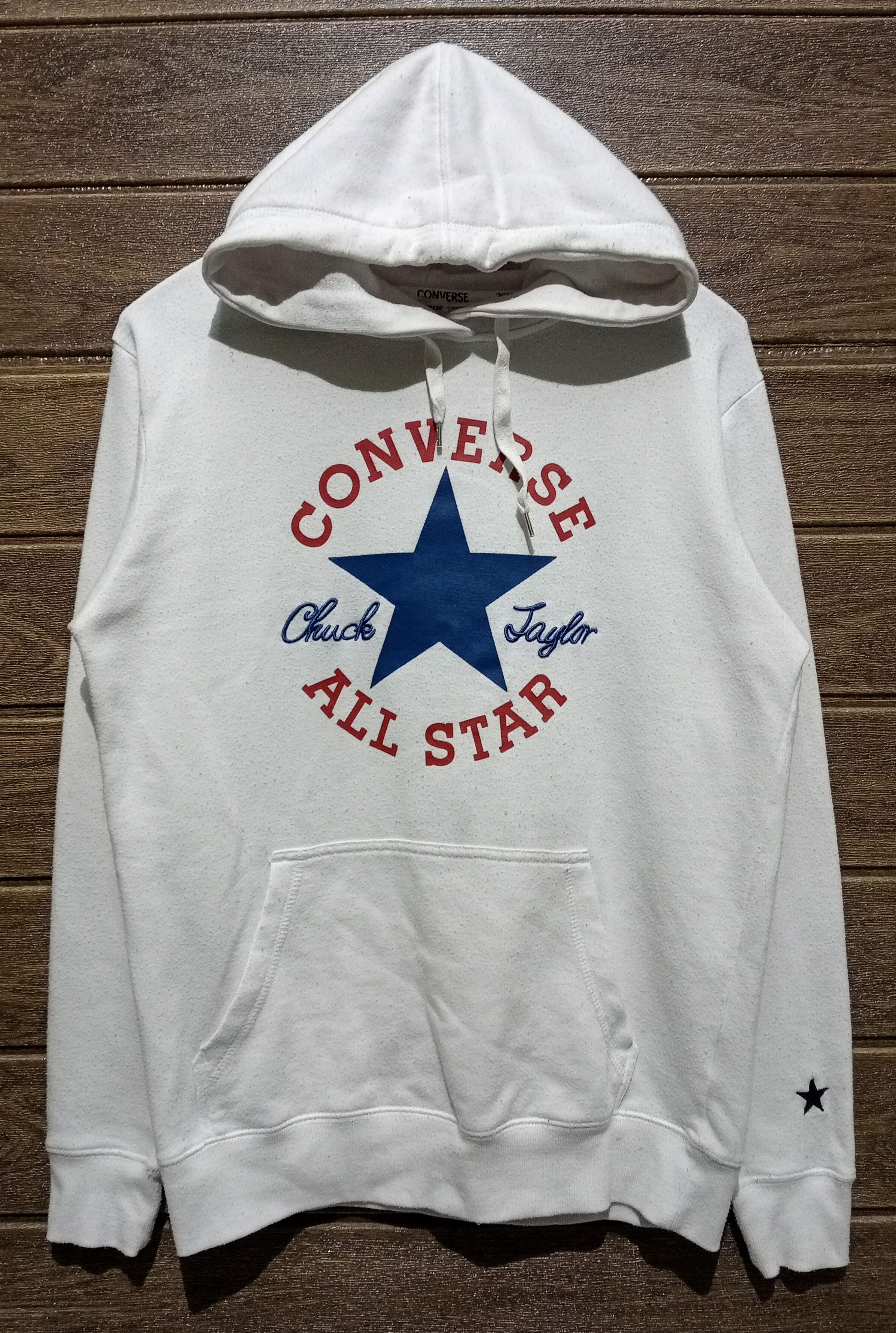 Converse Vintage Converse All Star Pullover Hoodie Size US M / EU 48-50 / 2 - 1 Thumbnail