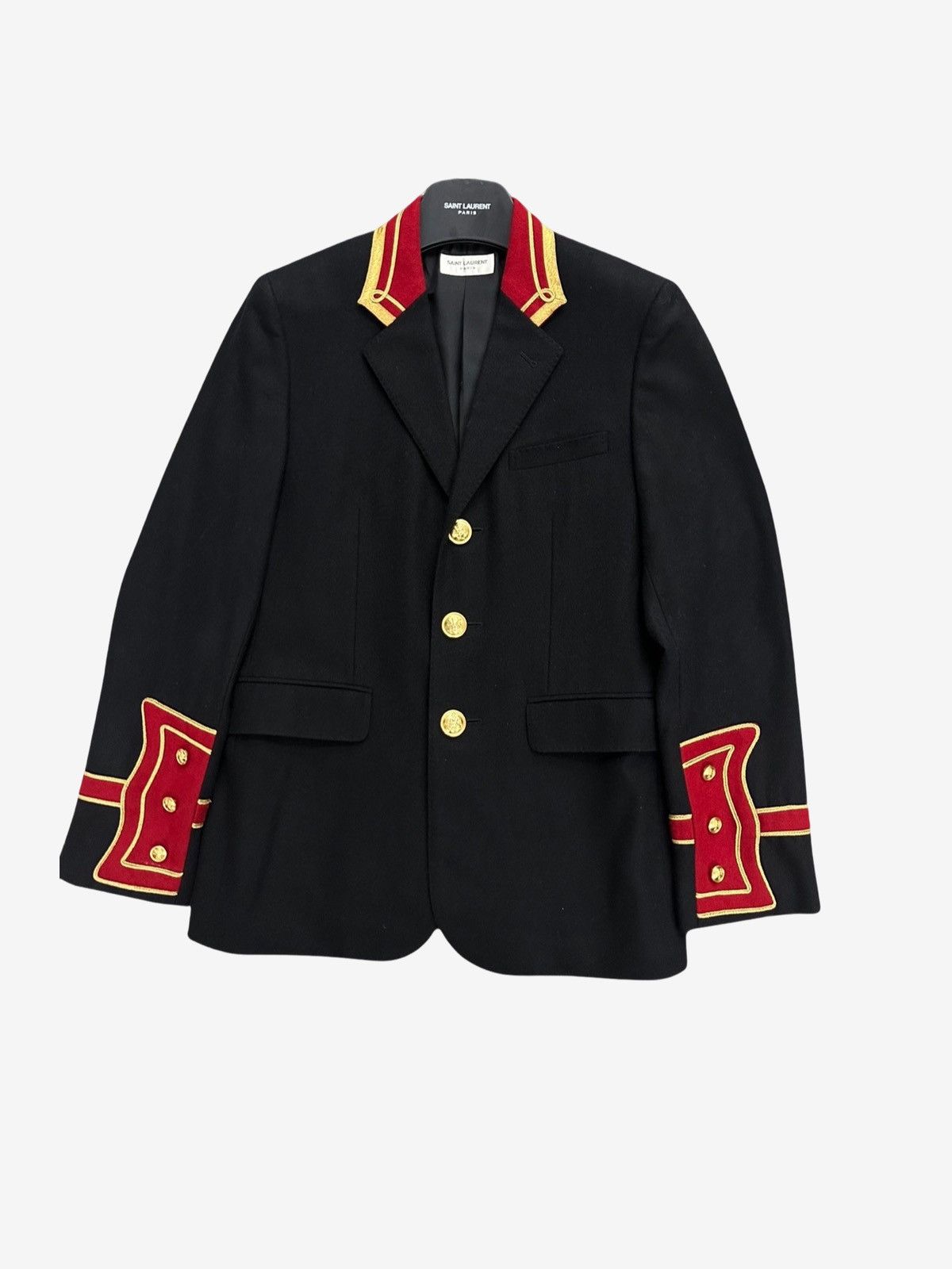 Saint Laurent Paris *2016* Saint Laurent Paris Officer Suit Jacket/ blazer Size US S / EU 44-46 / 1 - 2 Thumbnail
