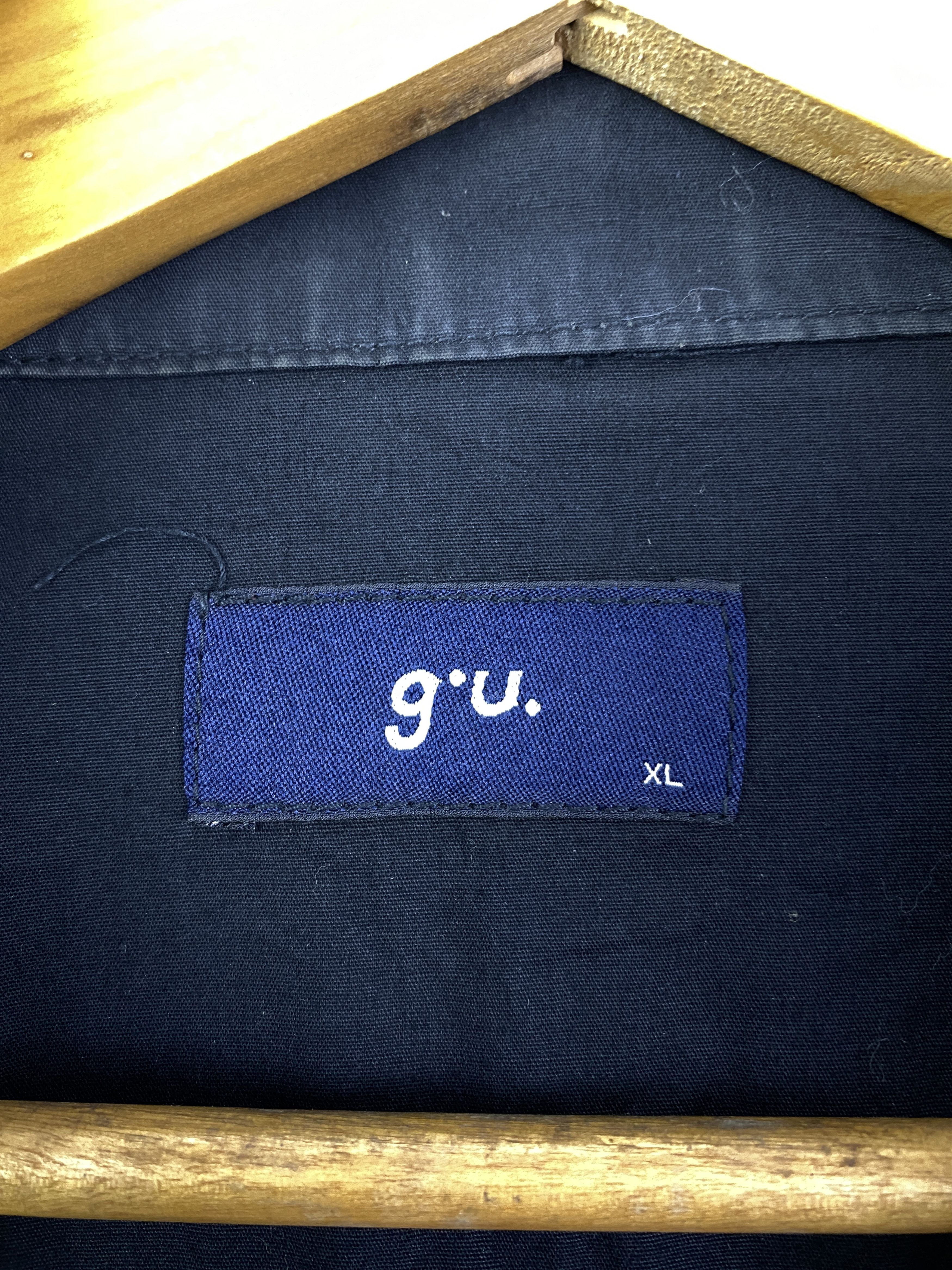 GU Vintage GU Black Military Style Long Jacket JA0234 Size US XL / EU 56 / 4 - 5 Thumbnail