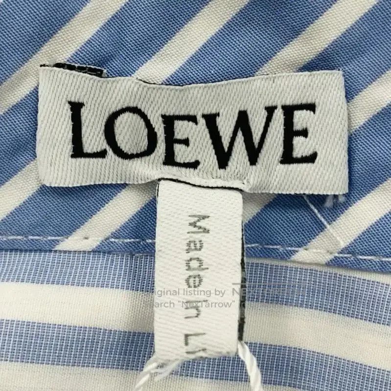 Loewe Loewe Blue Cotton Women's Shirt . Size M / US 6-8 / IT 42-44 - 3 Thumbnail