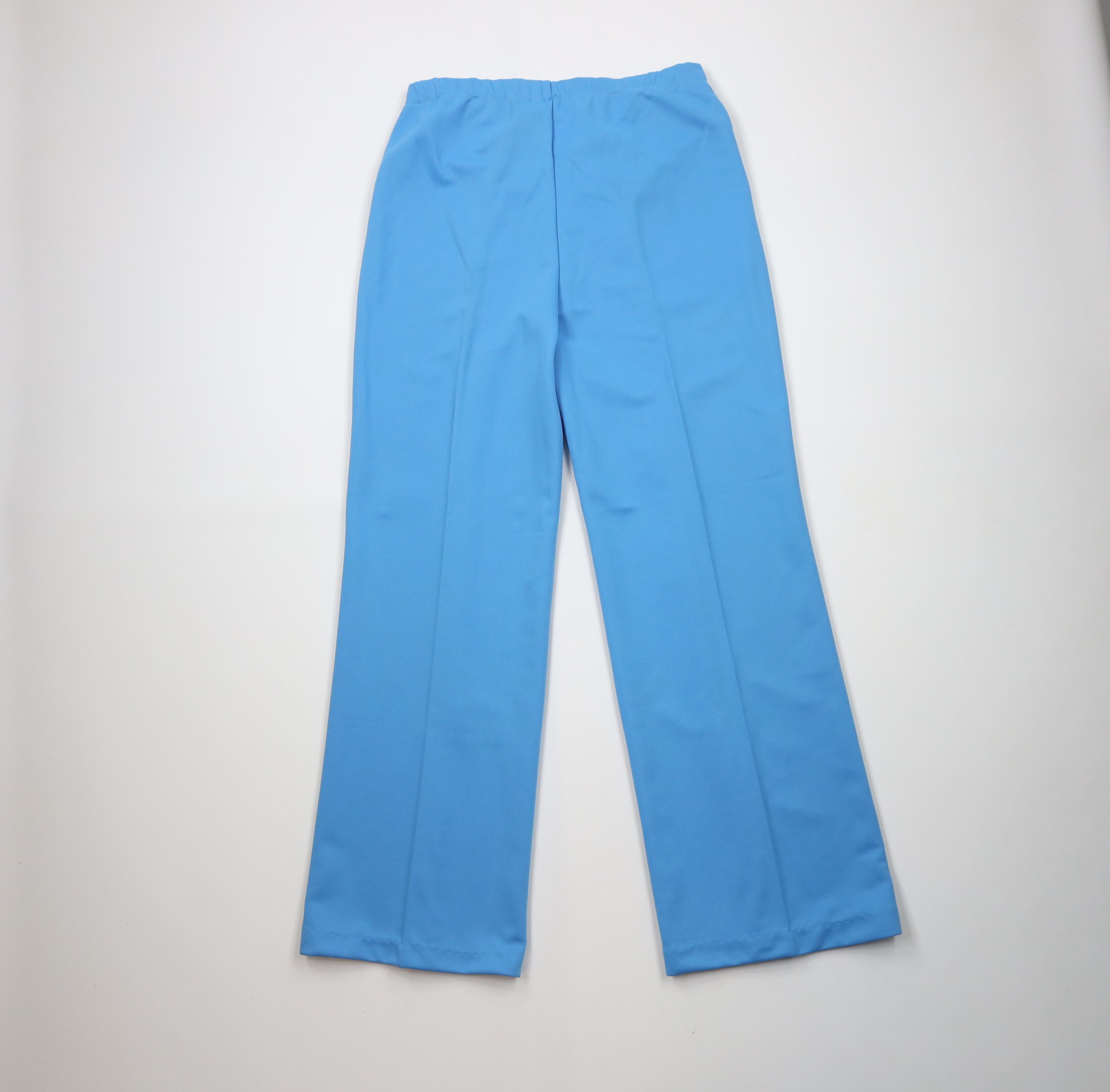Vintage Vintage 70s Streetwear Bell Bottoms Pants Light Blue USA Size 38" / US 16 / IT 52 - 9 Thumbnail