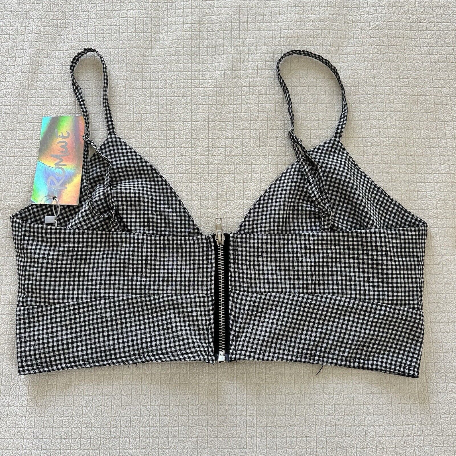Other NWT Bustier Style Tank Top Adjustable Straps Size 6 Size M / US 6-8 / IT 42-44 - 4 Thumbnail