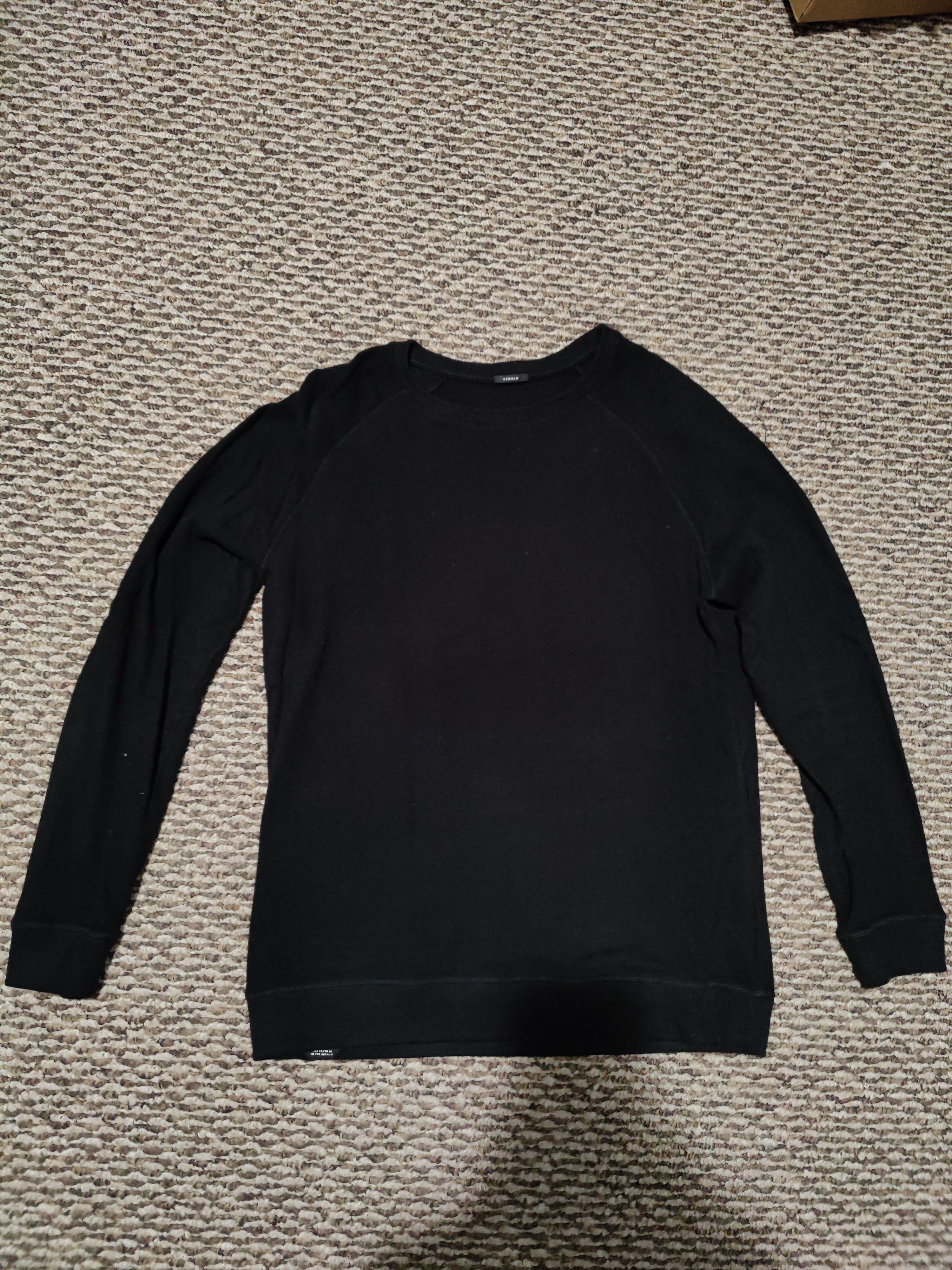 DENHAM Denham black knit sweater Size US L / EU 52-54 / 3 - 1 Thumbnail