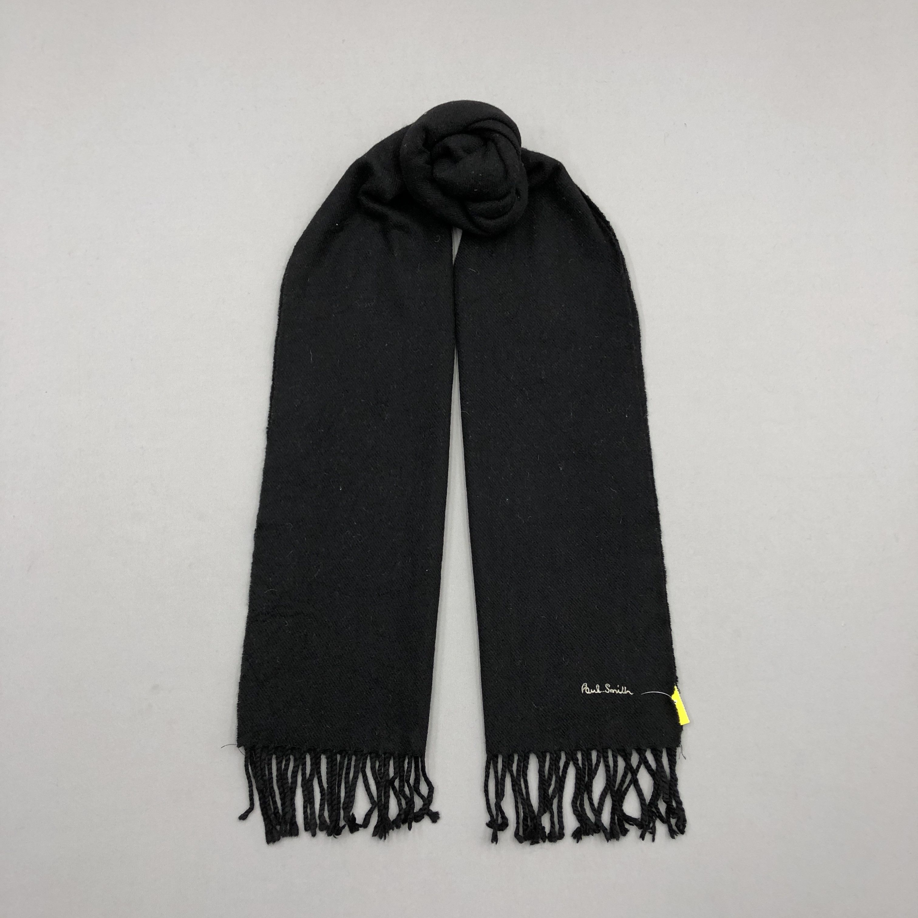 Paul Smith Vintage Paul Smith Scarf Muffler Wool Winter Fringe Scarves Size ONE SIZE - 1 Thumbnail