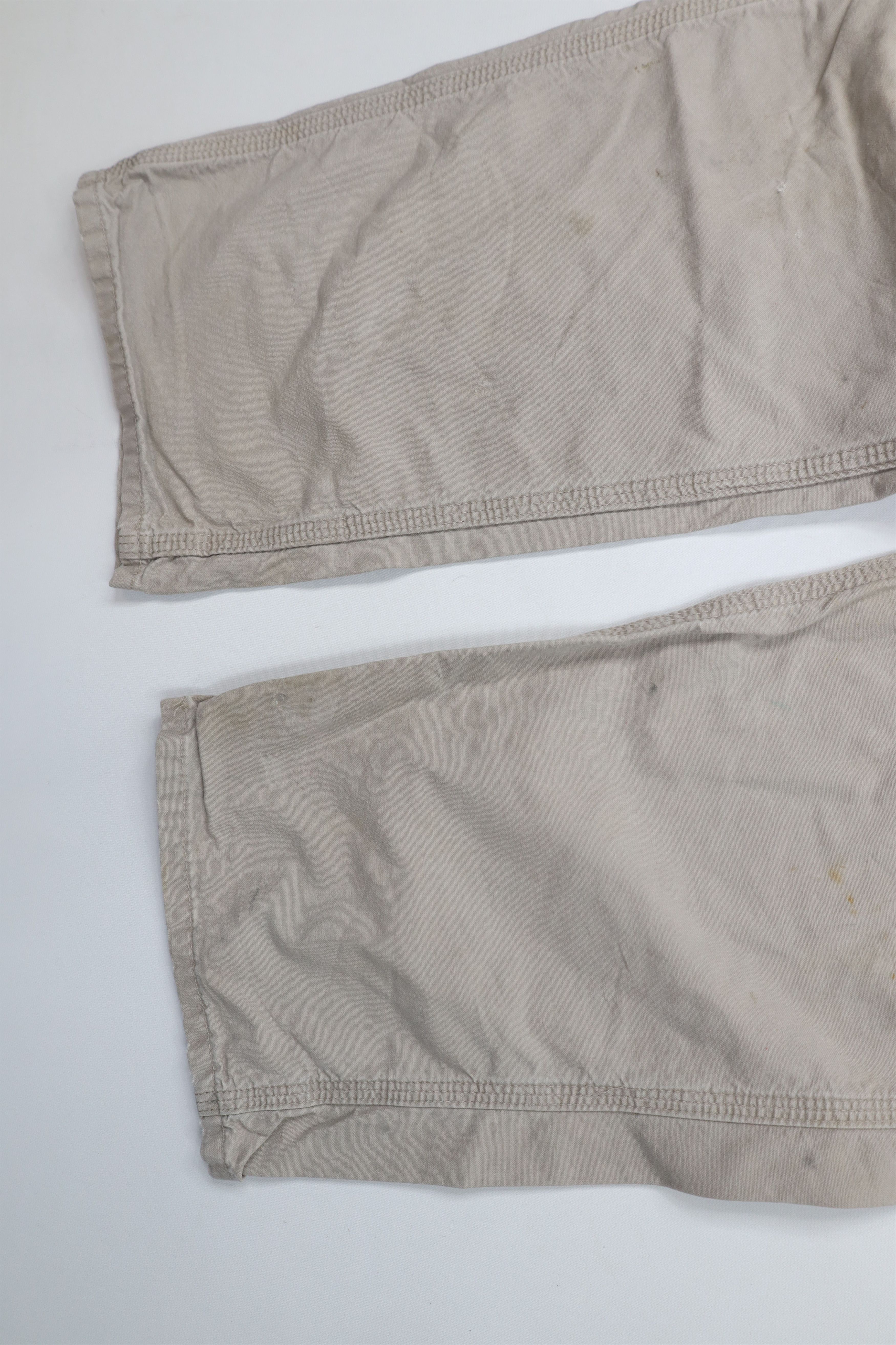Carhartt Vintage Y2K Carhartt Loose Fit Wide Leg Dungaree Pants Beige Size US 36 / EU 52 - 5 Thumbnail