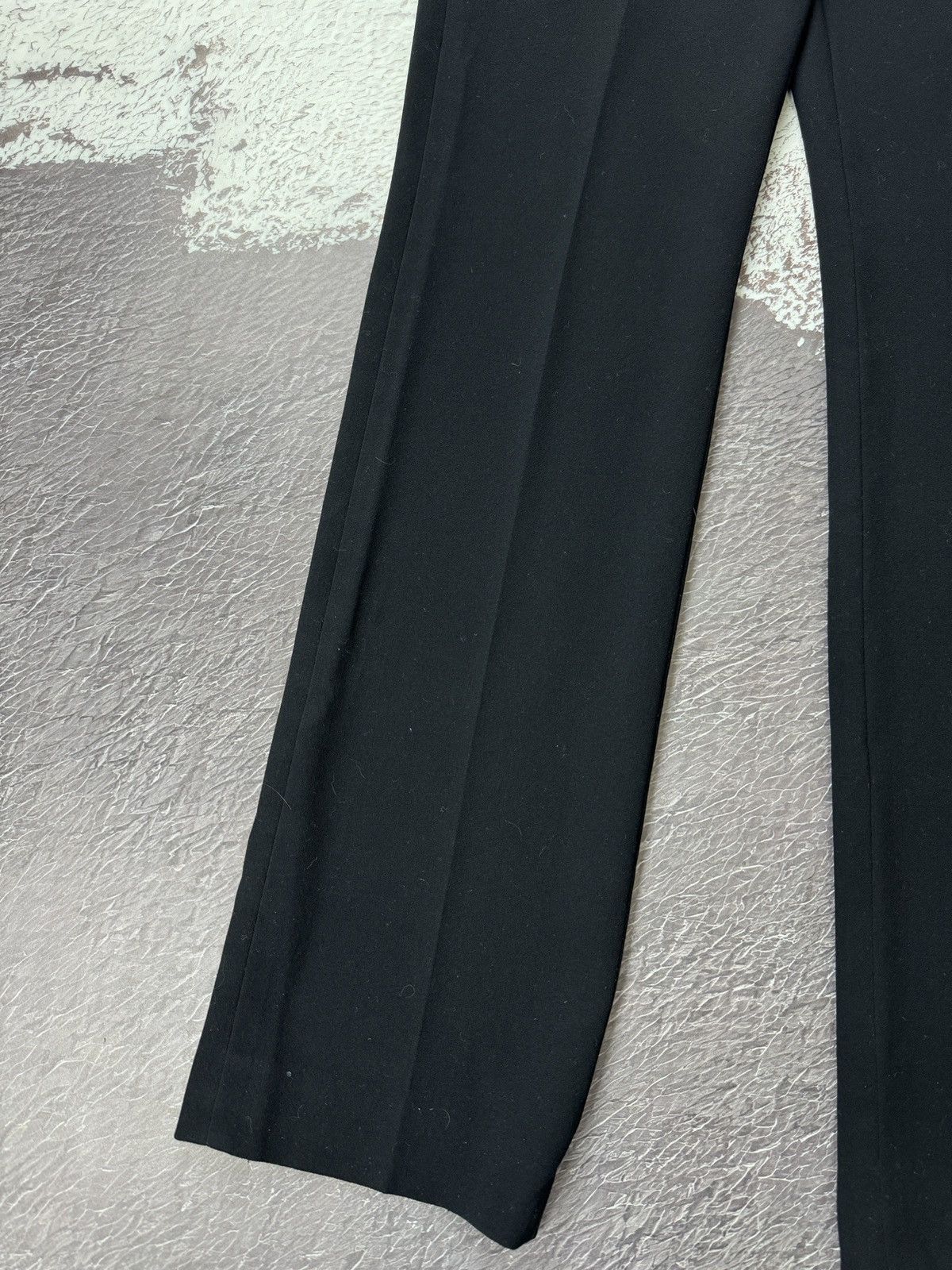 Jil Sander Jil Sander navy blue wool classic dress pant old money style Size 25" / US 0 / IT 36 - 4 Thumbnail