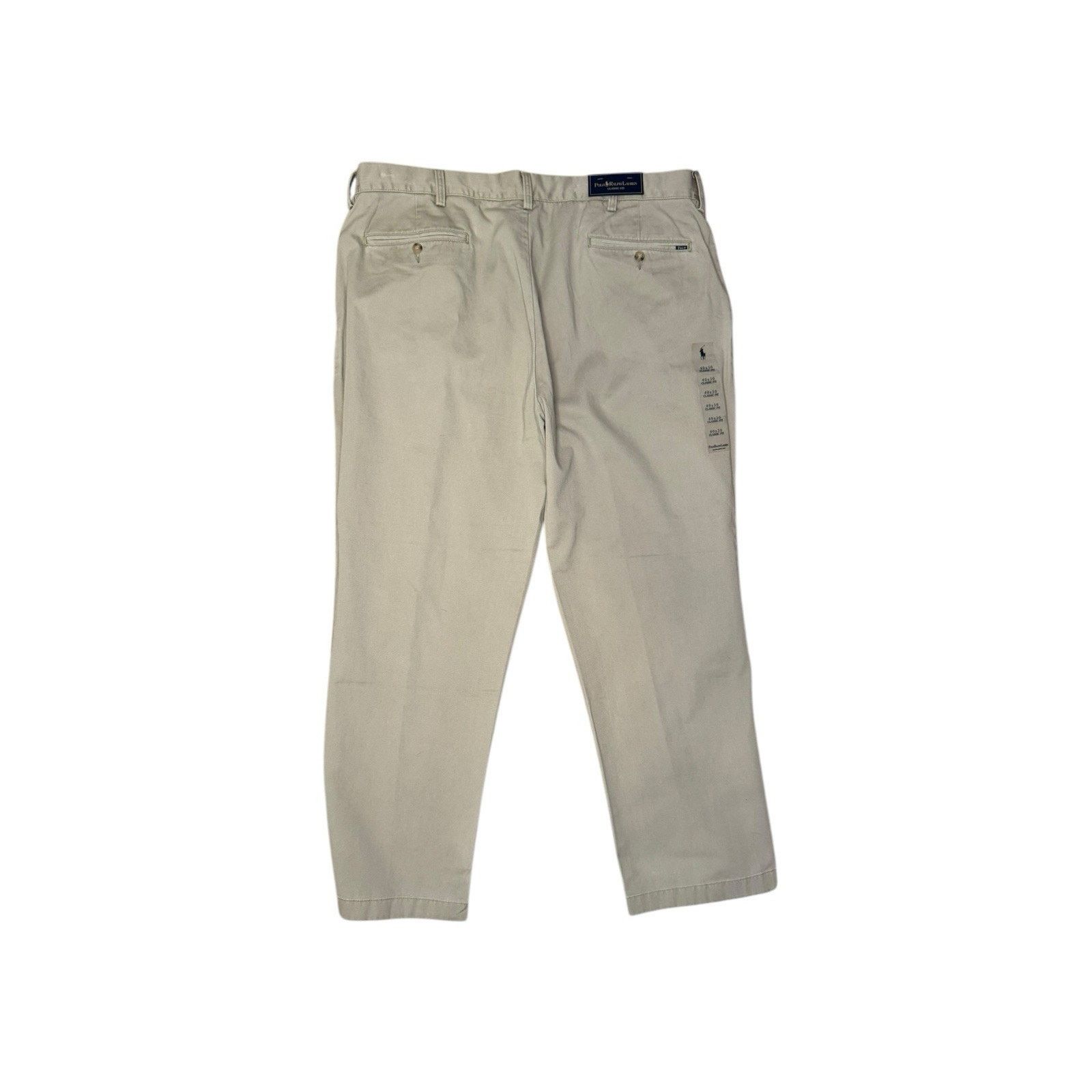 Polo Ralph Lauren Polo Ralph Lauren NEW Classic Fit Cotton Pants Twill Chinos Size US 40 / EU 56 - 4 Thumbnail