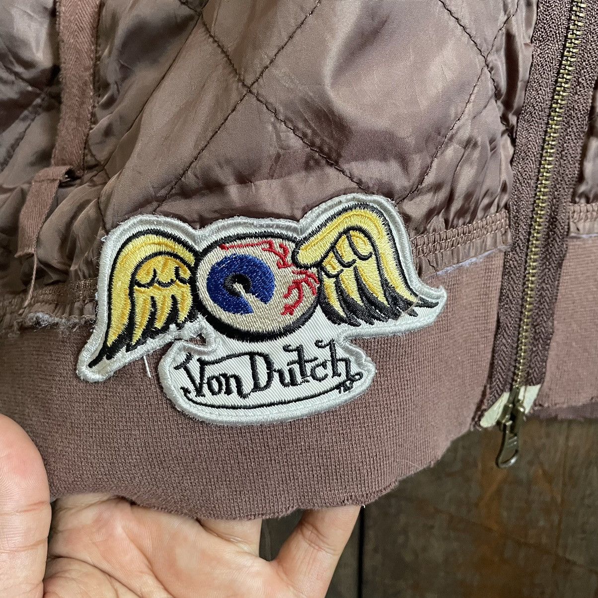 Vintage × Von Dutch Vintage Von Dutch Light Jacket Size US L / EU 52-54 / 3 - 3 Thumbnail