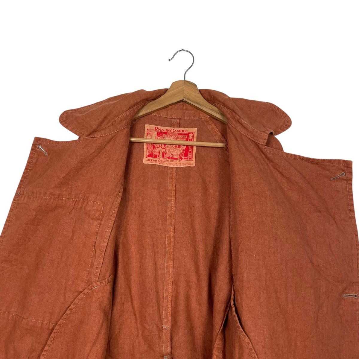 Japanese Brand RNA In Gamble Overlapping Frint Design Jacket Size US M / EU 48-50 / 2 - 12 Thumbnail
