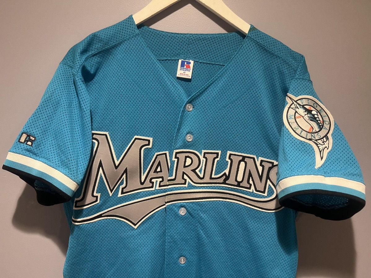 MLB × Russell Athletic × Vintage Vintage Florida Marlins Jersey Size US M / EU 48-50 / 2 - 2 Thumbnail