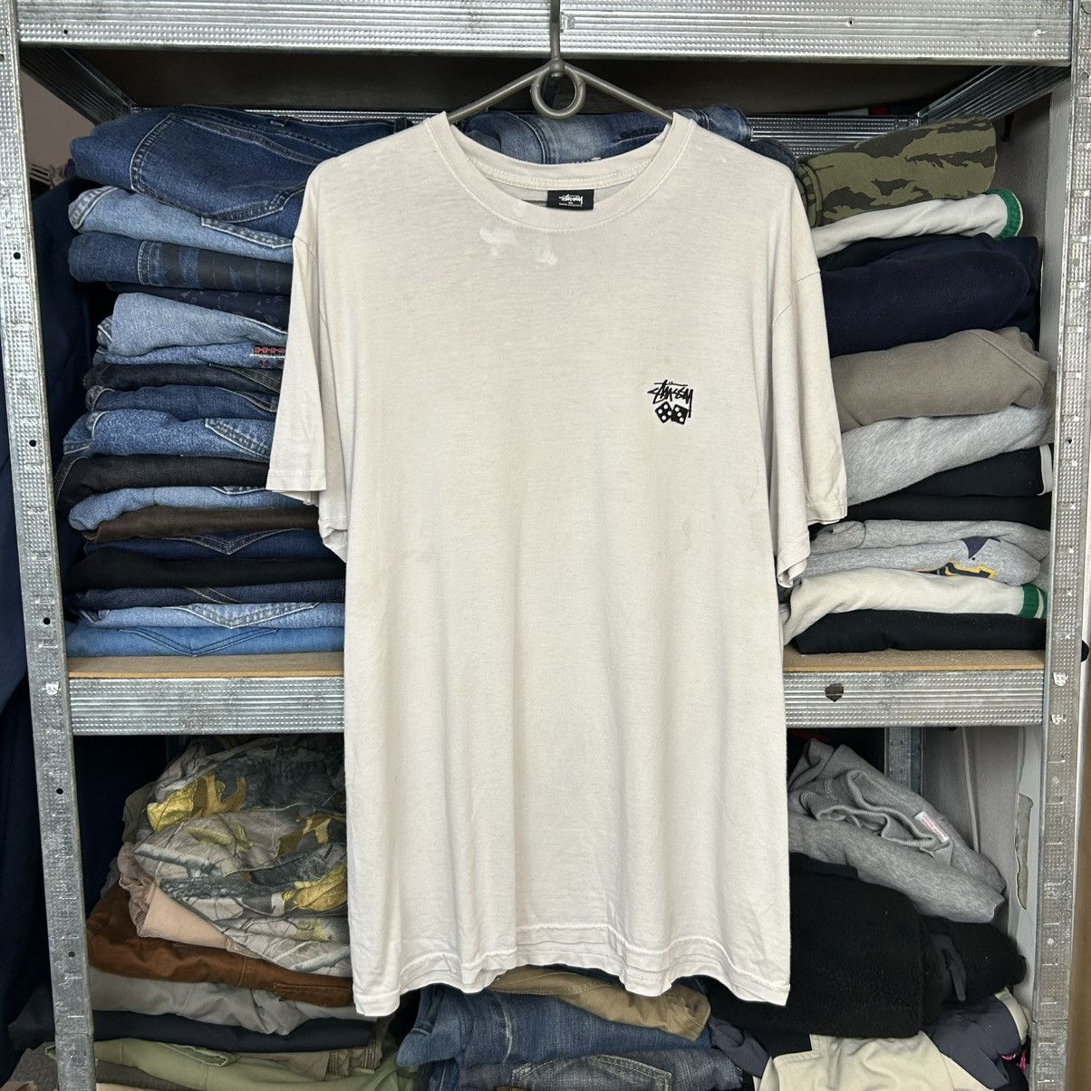 Stussy Mens Stussy Small logo Streetwear y2k skate tee Size US M / EU 48-50 / 2 - 1 Thumbnail
