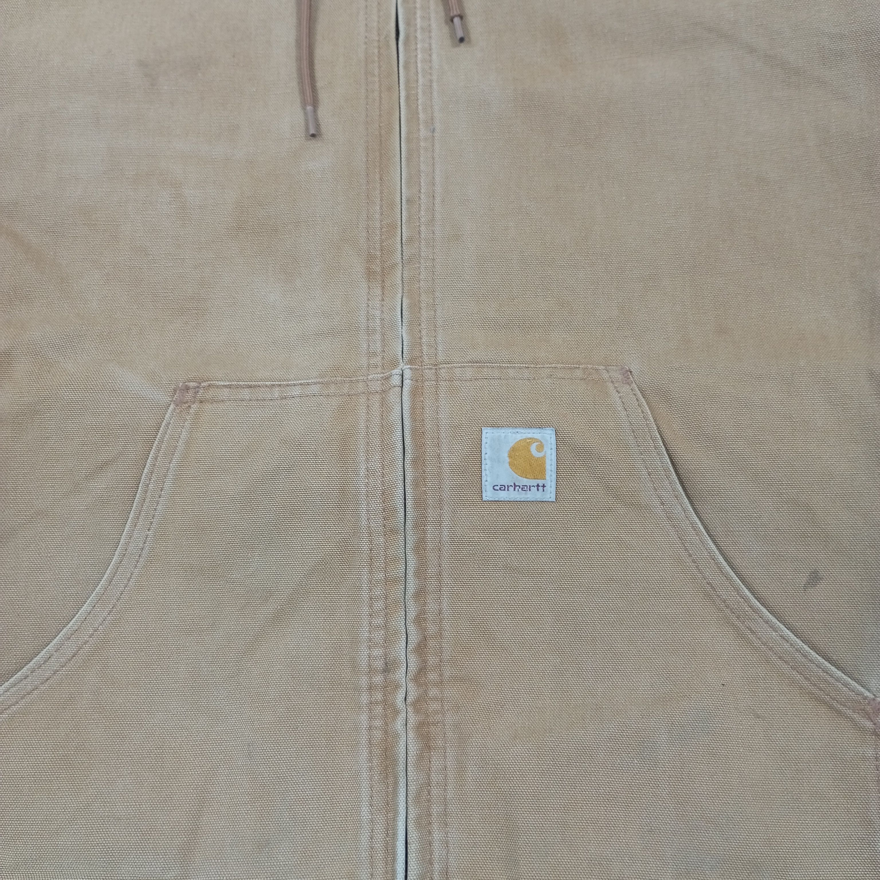 Carhartt × Vintage Carhartt Small Logo Design Jacket Hoodies Size US L / EU 52-54 / 3 - 2 Thumbnail