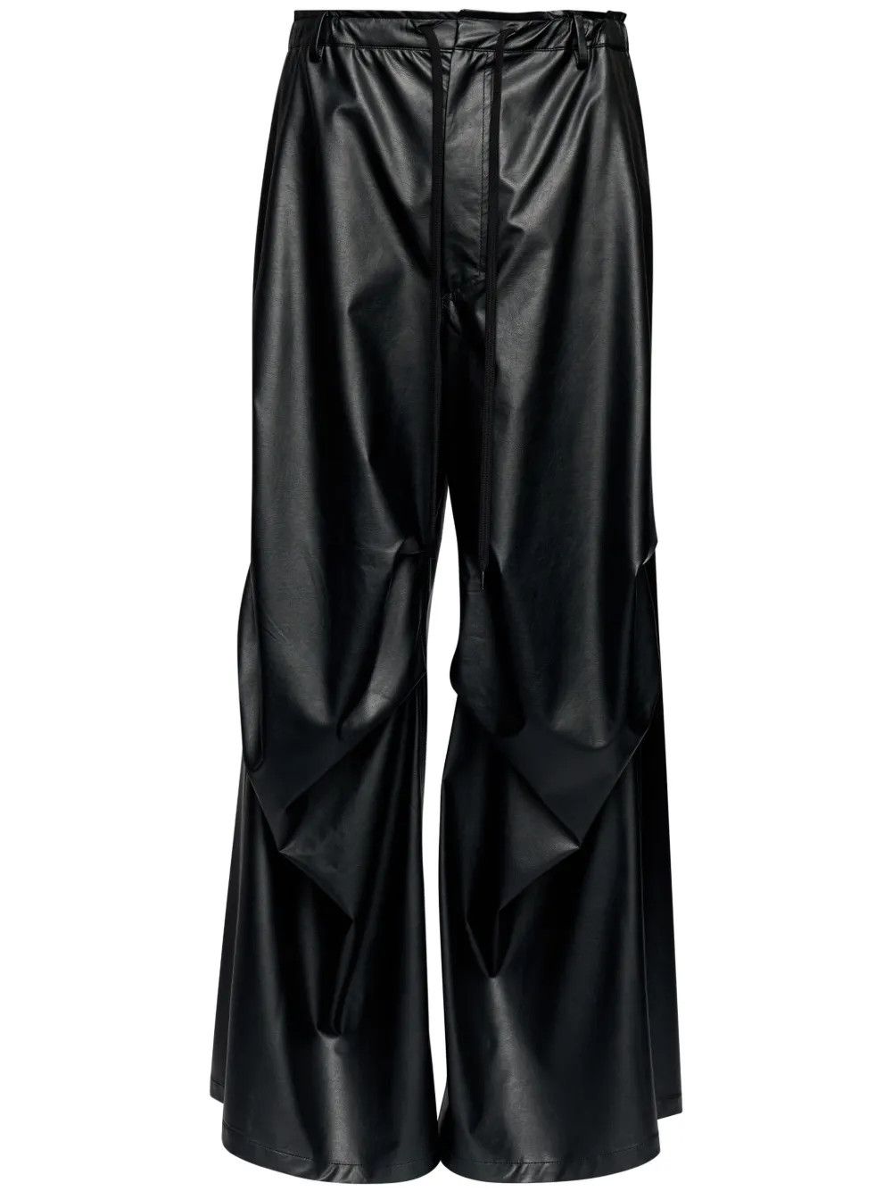Maison Margiela oc11z0925 Faux-Leather Pant in Black Size 27" / US 4 / IT 40 - 1 Thumbnail