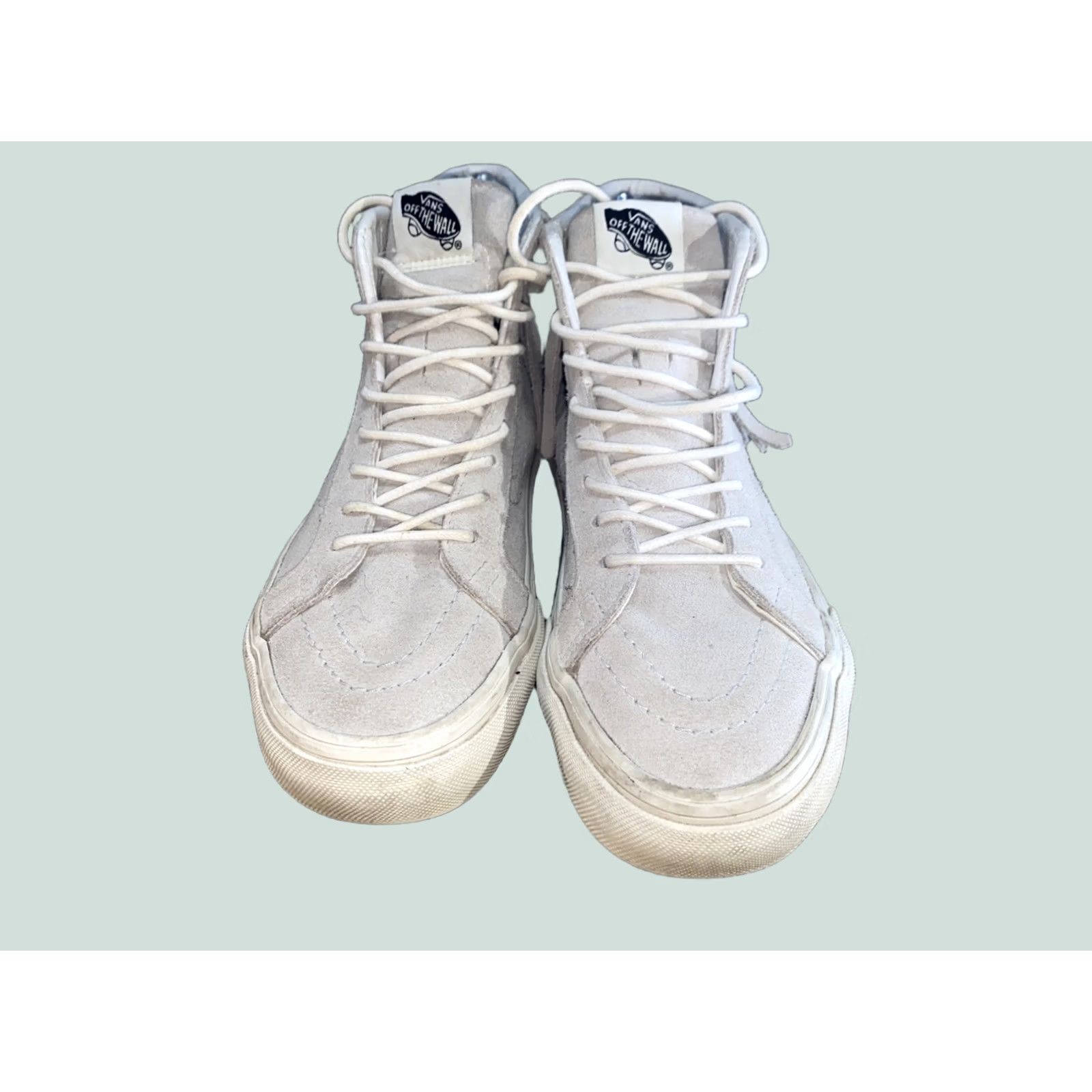 Vans VANS Hi Moccasins Gray Suede Fringed Size 7 Women’s 721277 Sneaker Fringe Size ONE SIZE - 1 Thumbnail