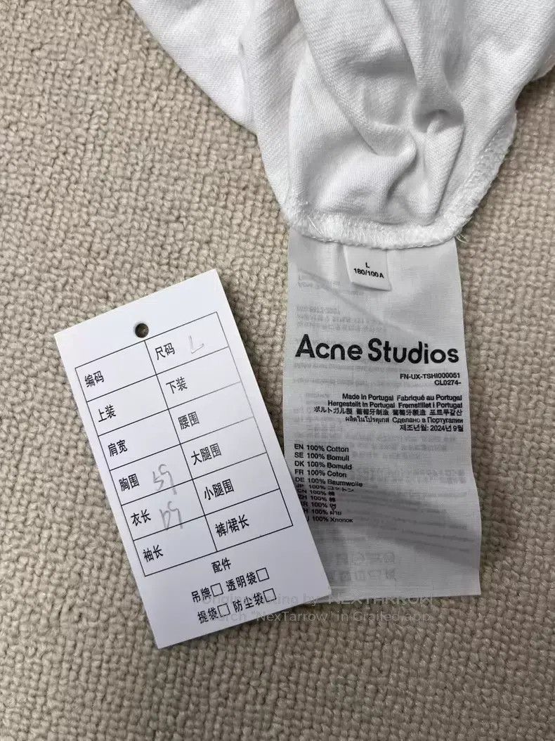 Acne Studios Acne Studios Crewneck comfortable letter pattern pure cott Size US L / EU 52-54 / 3 - 5 Thumbnail