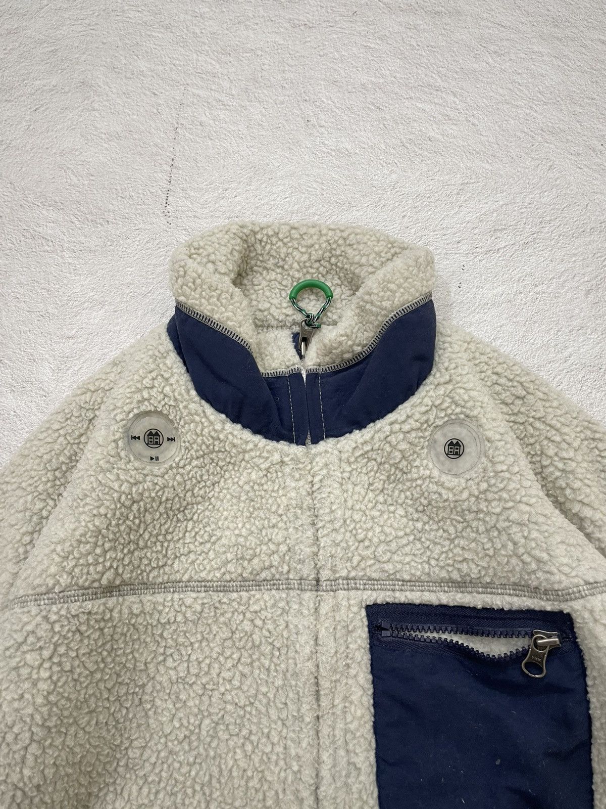 14th Addiction 2000s Inhabitant Patch Sherpa Fleece Jacket Snowboard 14th Size US M / EU 48-50 / 2 - 5 Thumbnail