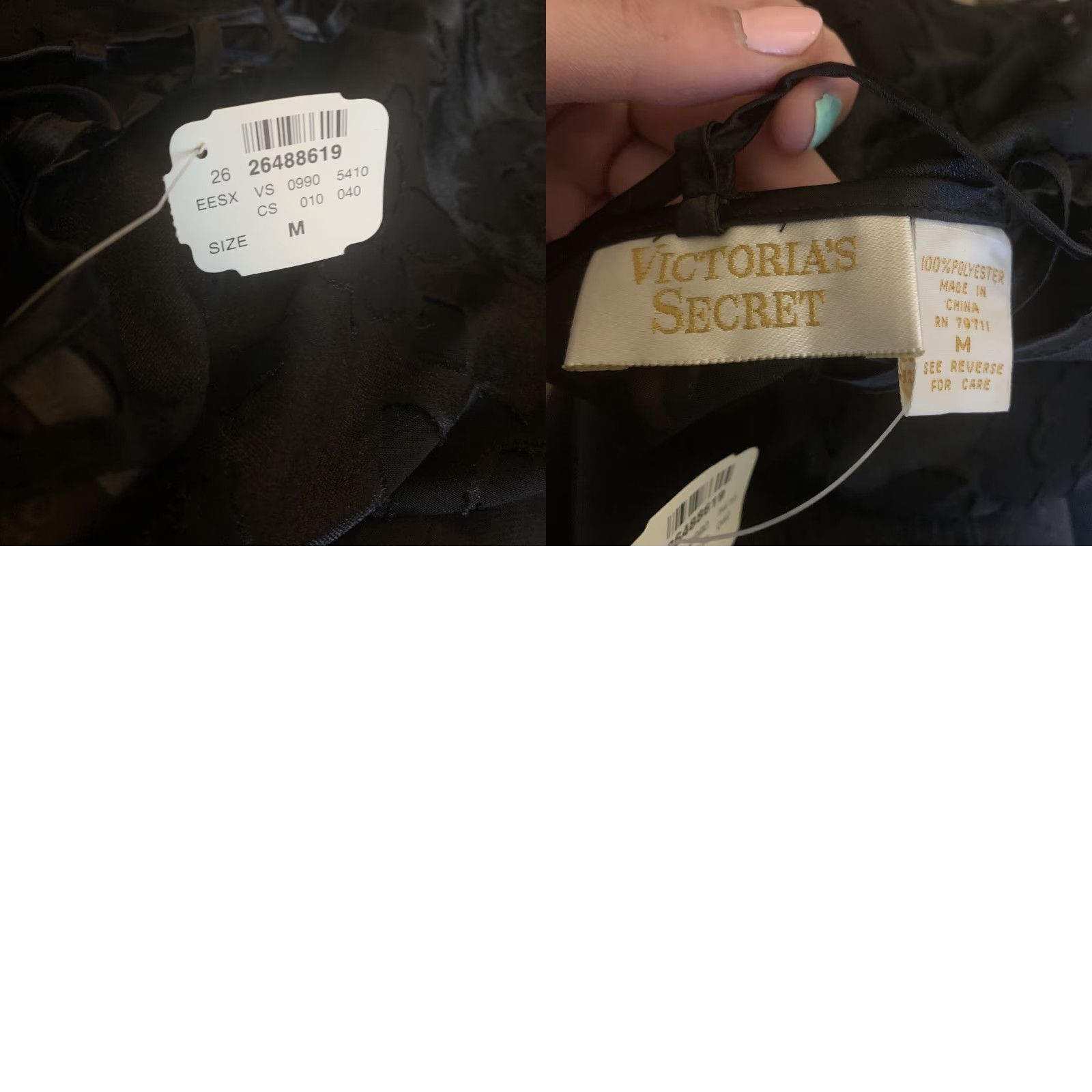 Victoria's Secret VINTAGE Victoria's Secret Black SHEER FLORAL TEDDY Medium M Burnout Romper Flutter Shirt Womens Size 32" / US 10 / IT 46 - 8 Thumbnail