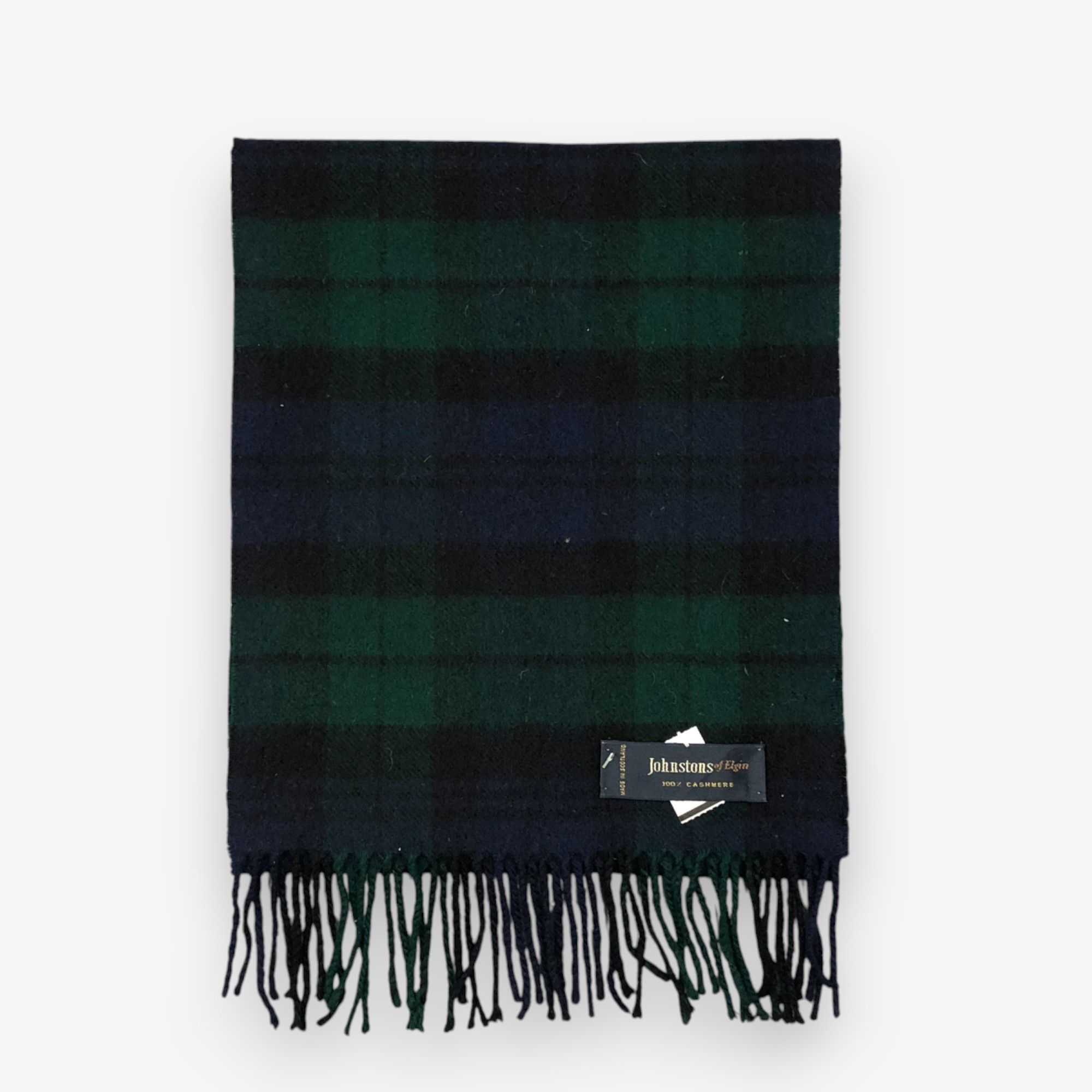Johnstons Of Elgin Vintage Johnstons Scarf Muffler Cashmere Winter Scarves Size ONE SIZE - 2 Thumbnail
