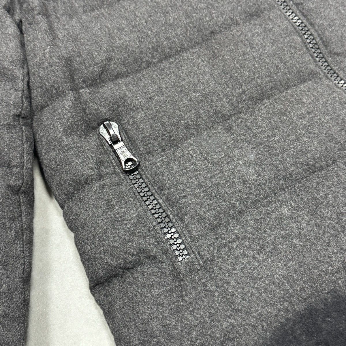 Moncler Authentic Moncler Ocelot Loro Piana Wool Down Coat Jacket Size S / US 4 / IT 40 - 6 Thumbnail
