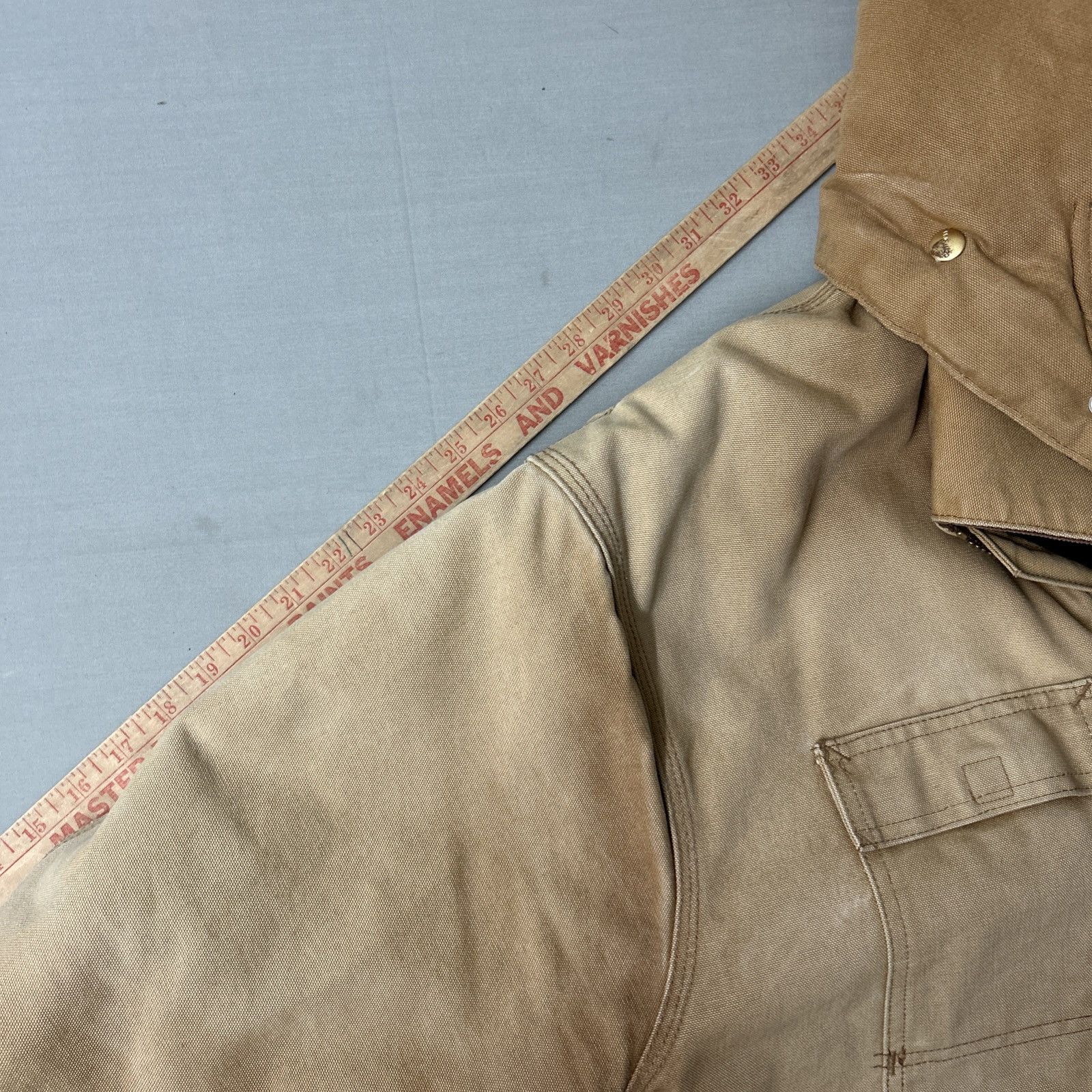Carhartt Vintage Carhartt C03 BRN Arctic Coat A01 Hood USA UNION TAG Size US L / EU 52-54 / 3 - 8 Thumbnail