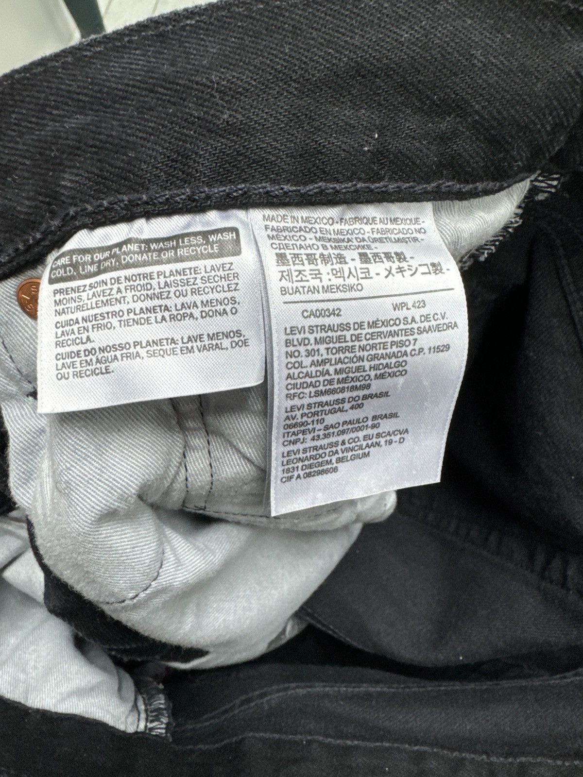 DENIM TEARS Denim Tears black all over Size US 34 / EU 50 - 4 Thumbnail