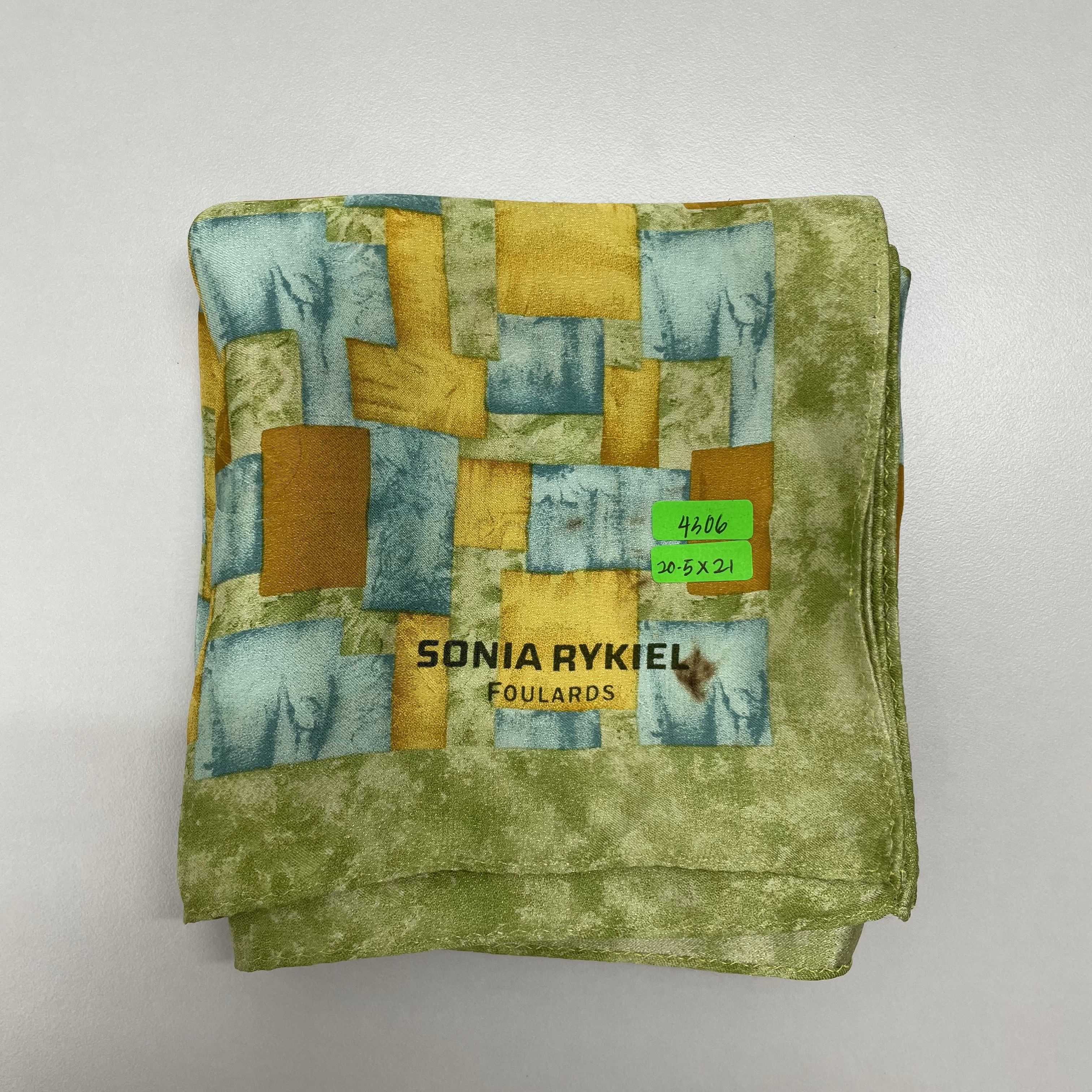 Sonia Rykiel Sonia Rykiel Silk Handkerchief / Neckerchief / Scarf - 4306 Size ONE SIZE - 13 Thumbnail