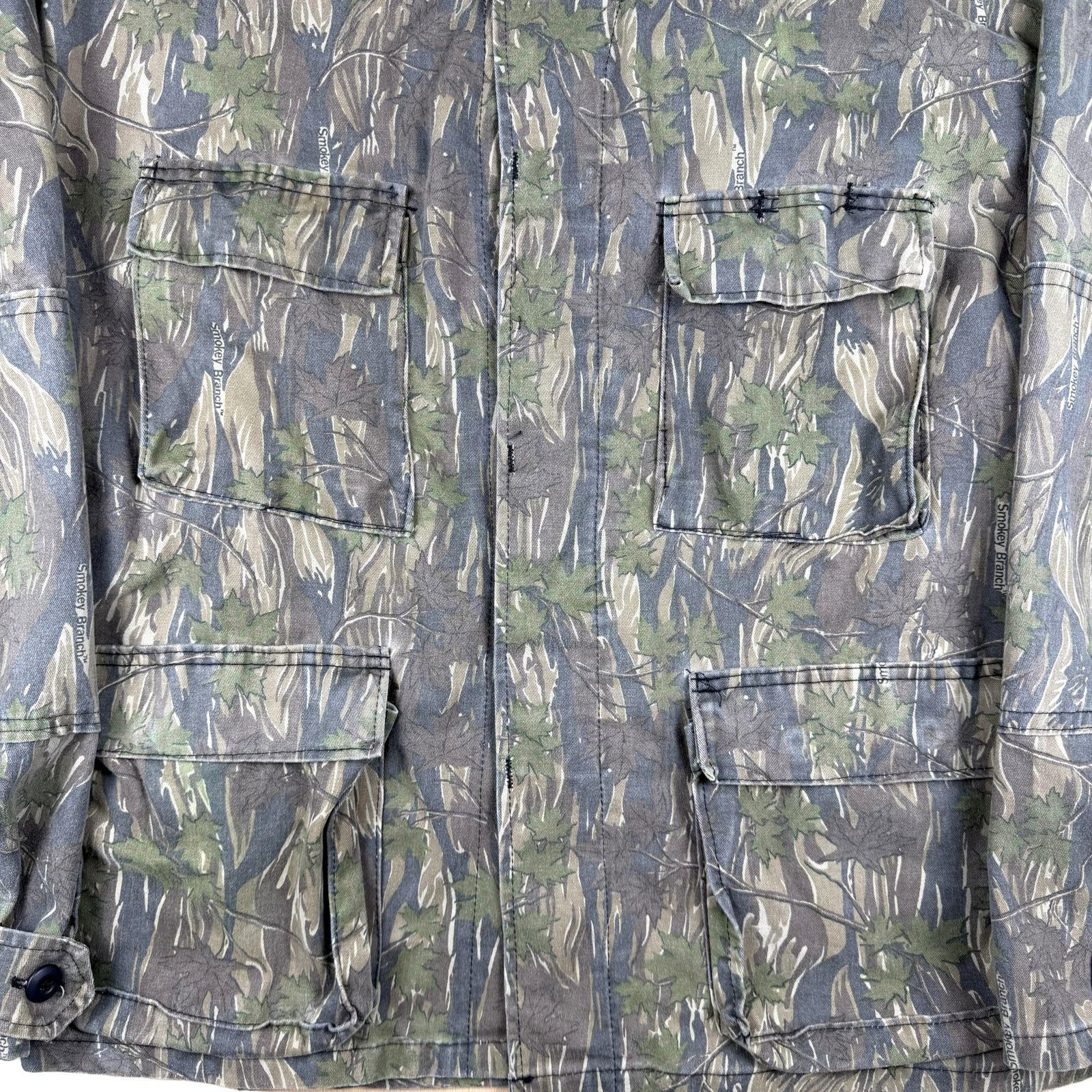 Vintage Vintage Smokey Branch Camo Field Jacket XL Regular Size US XL / EU 56 / 4 - 3 Thumbnail
