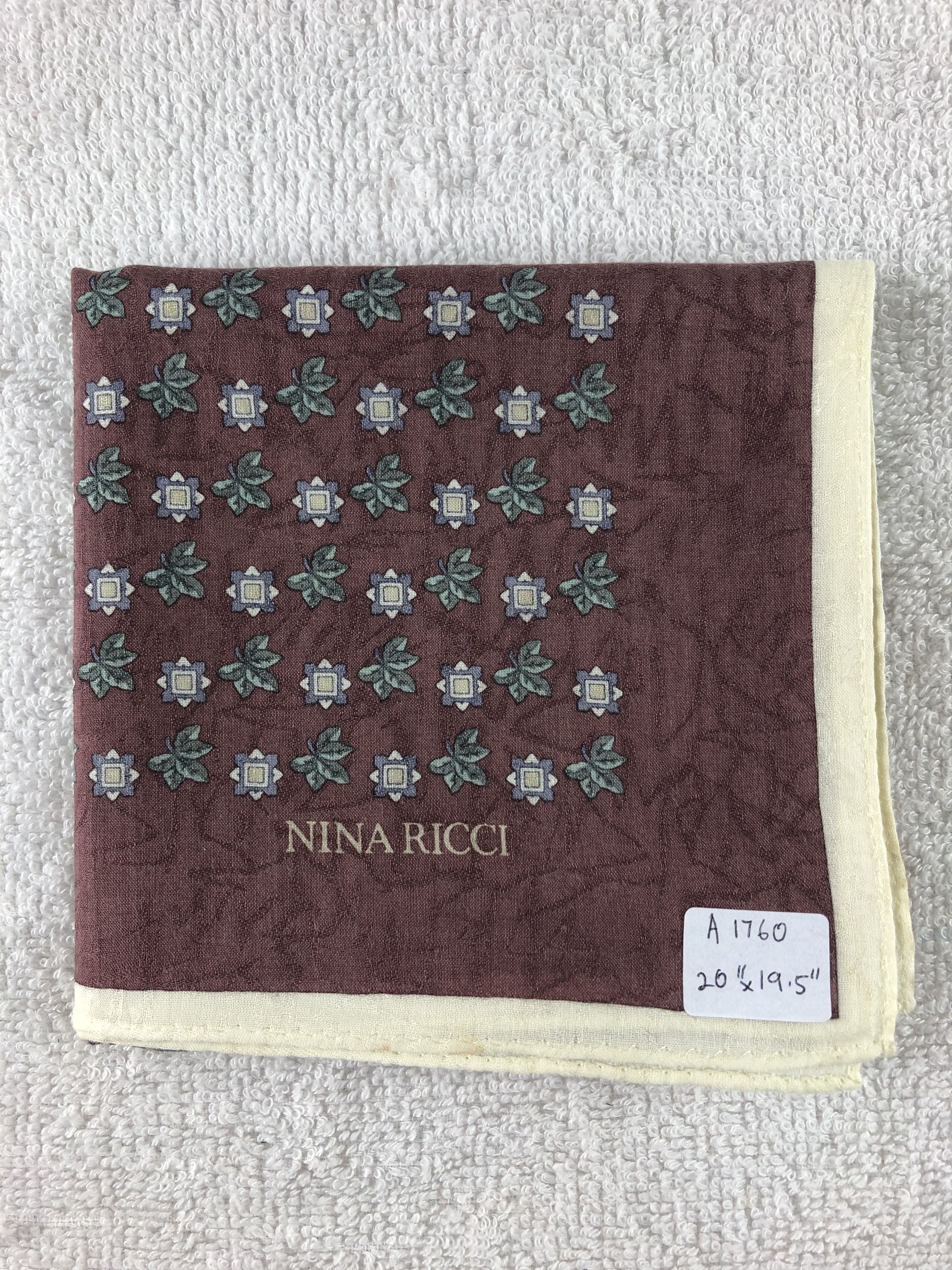 Nina Ricci × Vintage Nina Ricci Handkerchief / Bandana / Neckerchief Size ONE SIZE - 7 Thumbnail