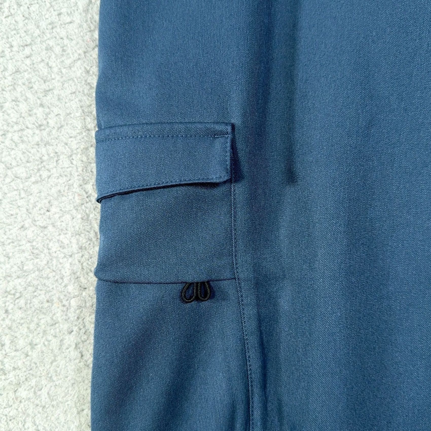 Adidas Adidas Cargo Pants Mens 34x29 Blue Track Pants Casual Stretch Pockets Regular finish: City Sports Size US 33 - 7 Thumbnail