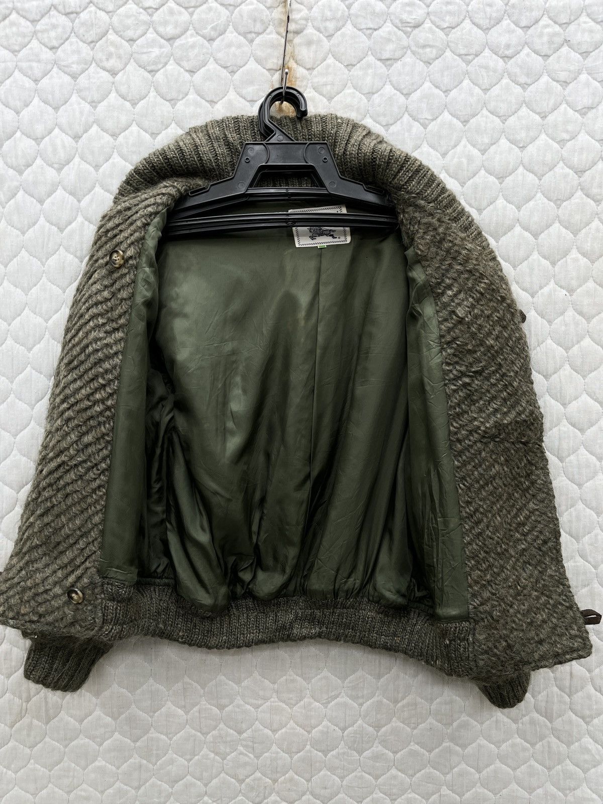 Burberry 🔥🔥🔥STEALS VTG BURBERRYS BOMBER WOOL JACKET Size S / US 4 / IT 40 - 7 Thumbnail